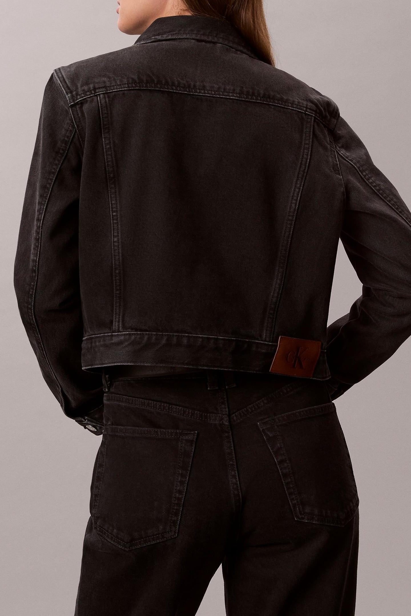 CROPPED 90S DENIM JACKET ESSENTIAL BLACK 3
