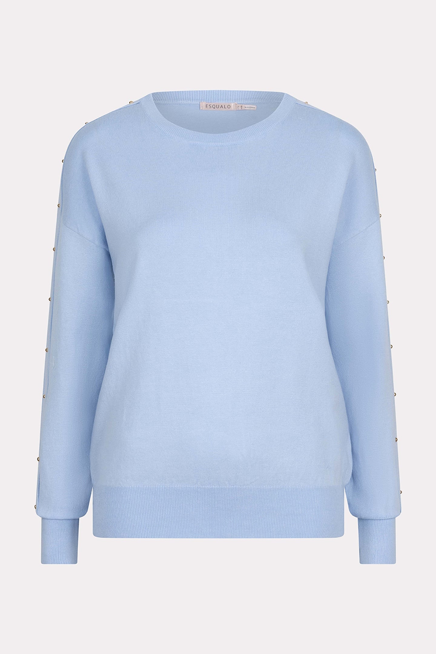 SWEATER OVERSIZED BASIC KNIT SKY BLUE 5