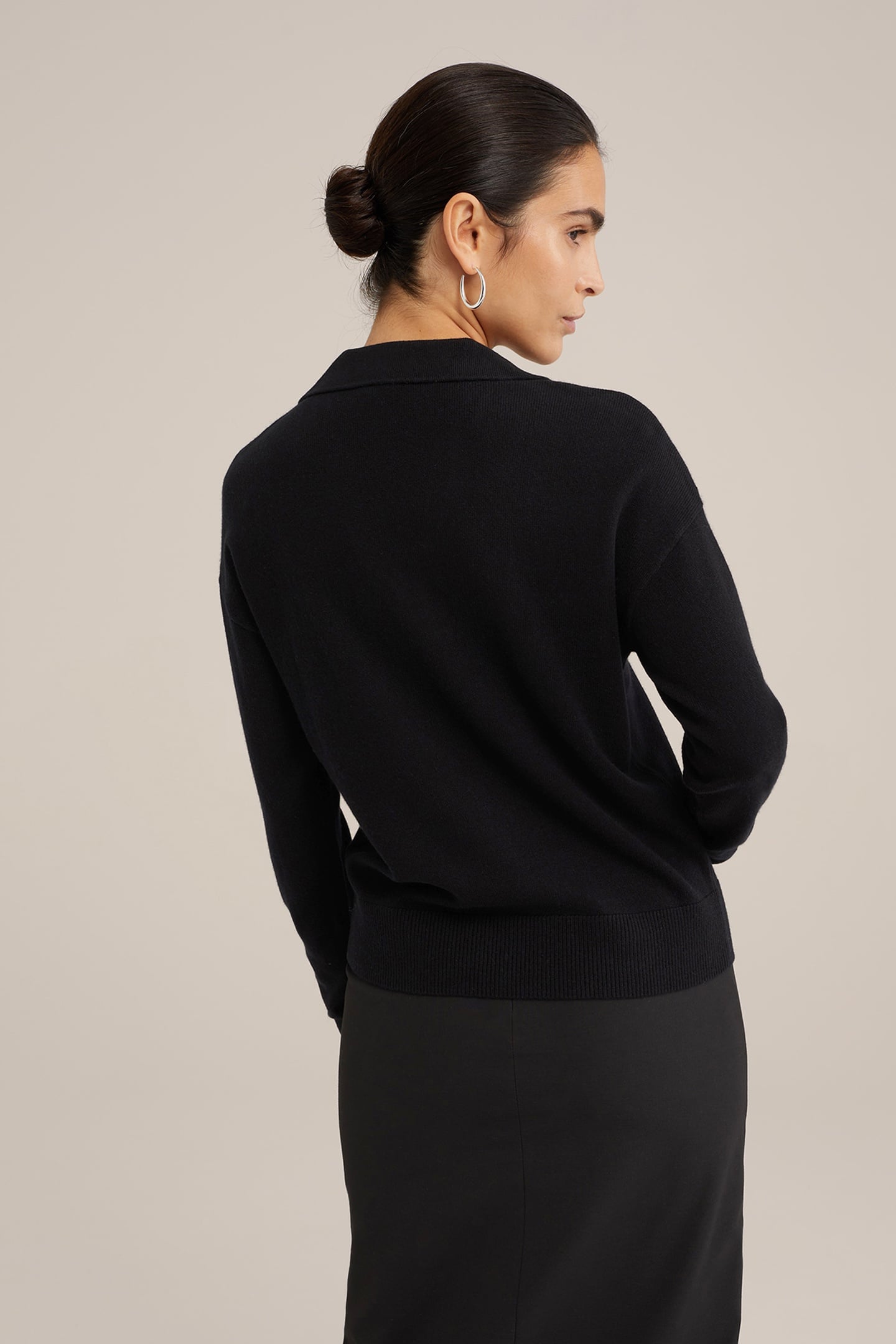 KNITTED PULLOVER BLACK 2