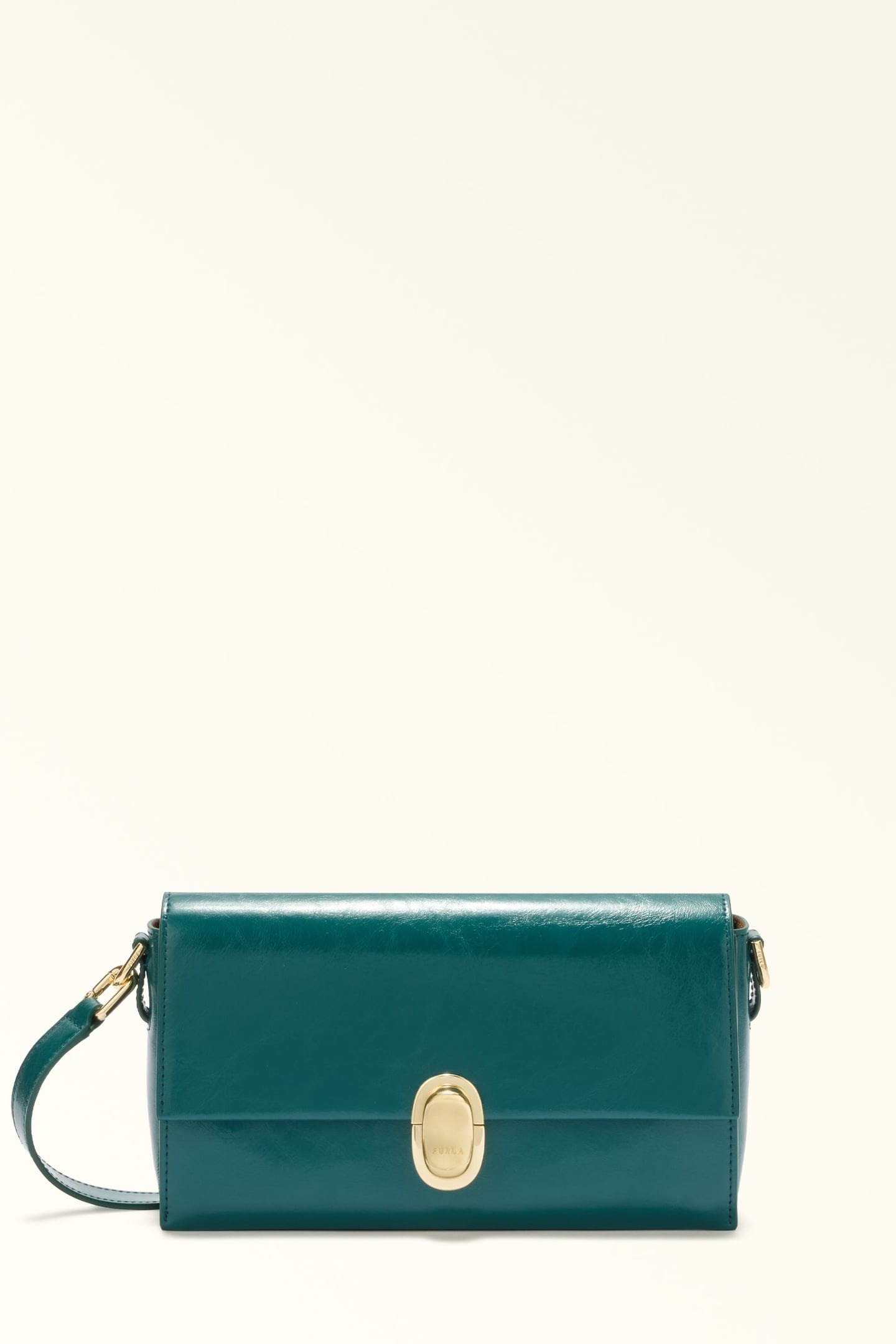 ECLISSE SMALL CROSSBODY DARK TEAL 1