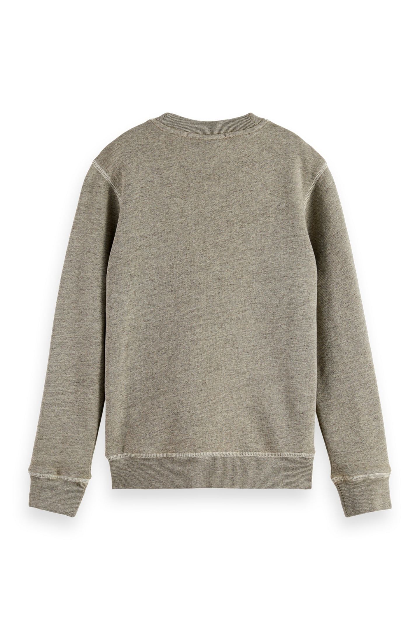BOYS DENIM WASHED ARTWORK SWEATSHIRT GREY MELANGE 2