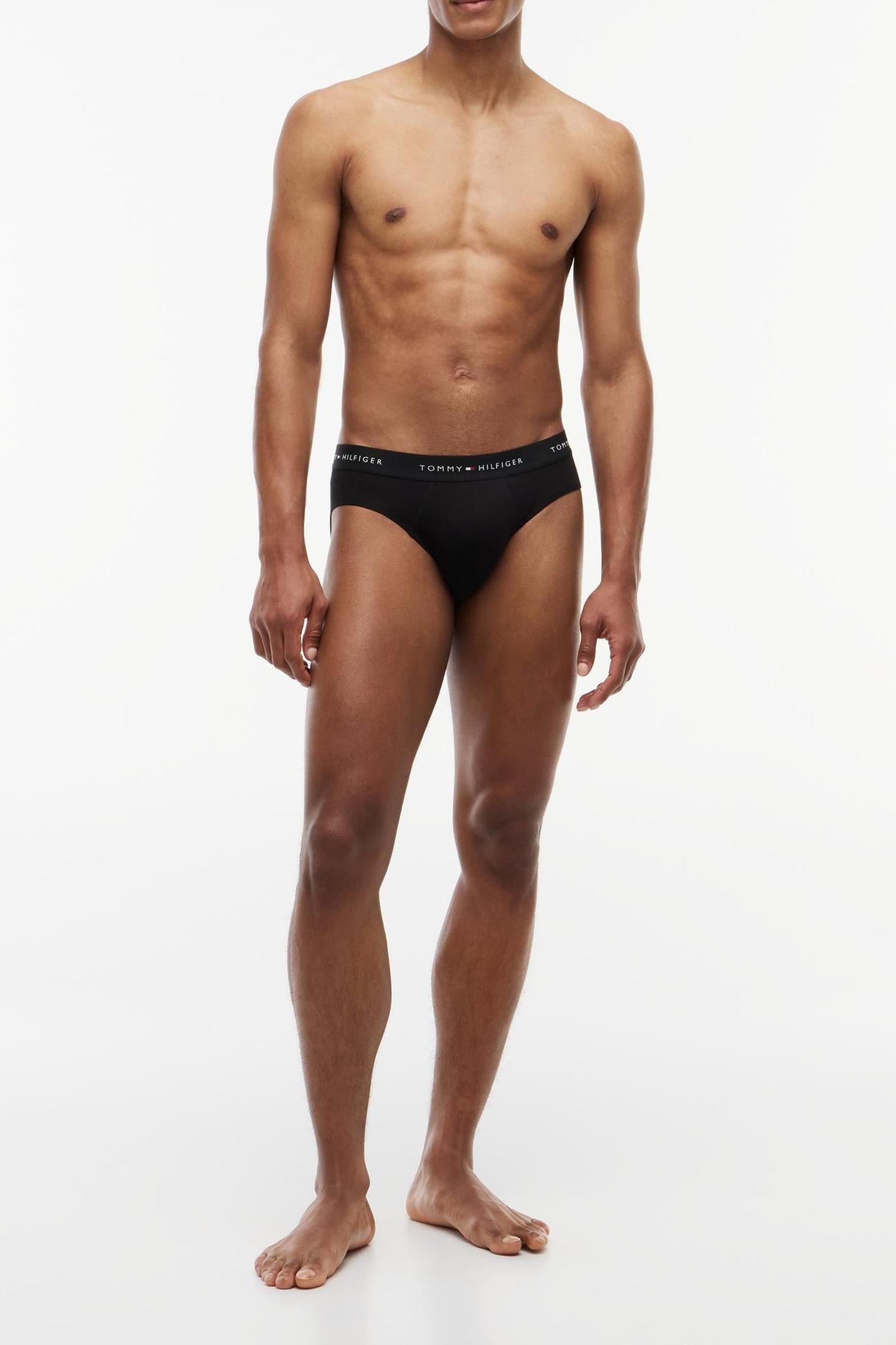 3-PACK BRIEF WAISTBAND MID HEATHER/BLACK/WHITE 7