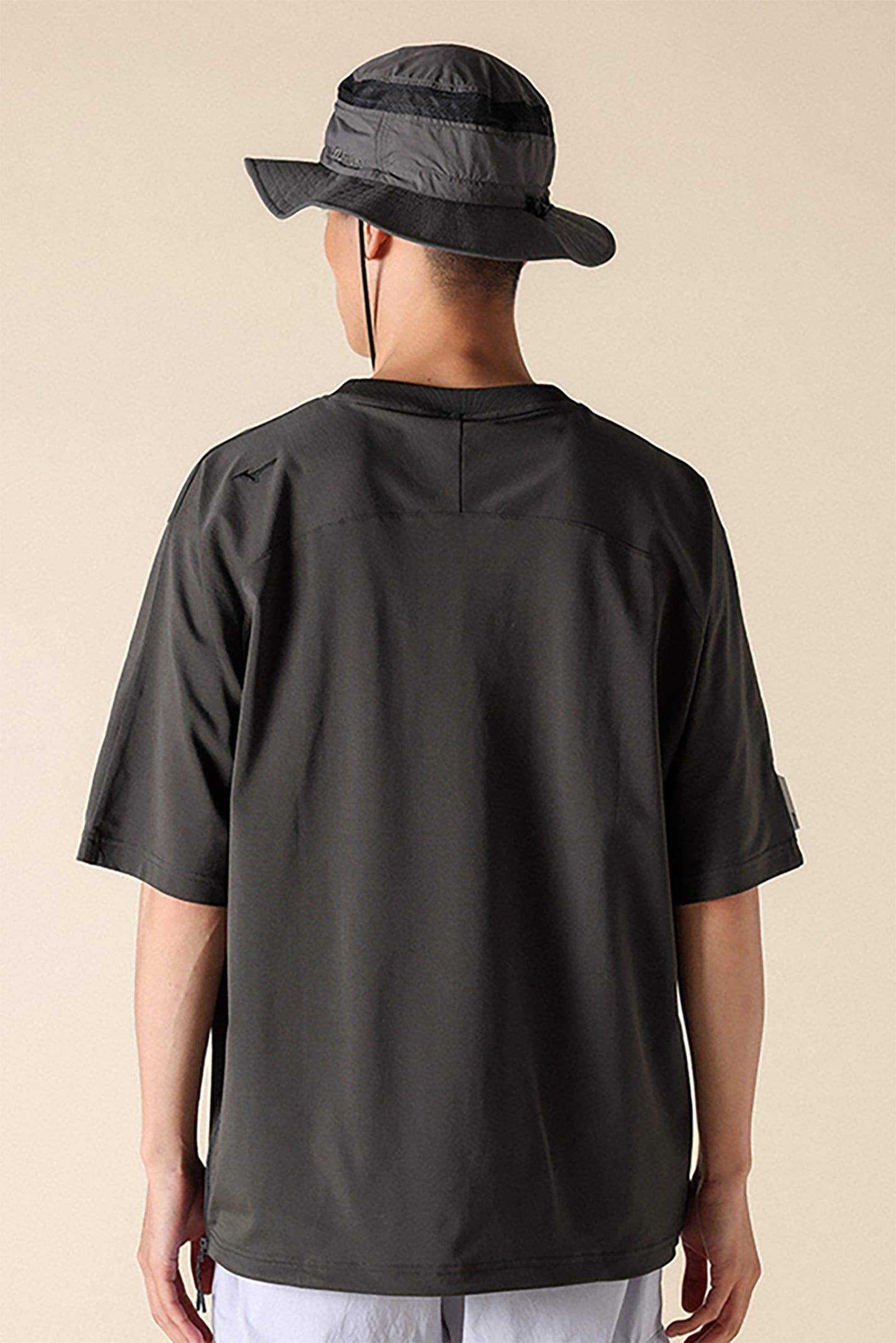 UNISEX SL HIGH GAUGE PULLOVER PEAT CHARCOAL 2