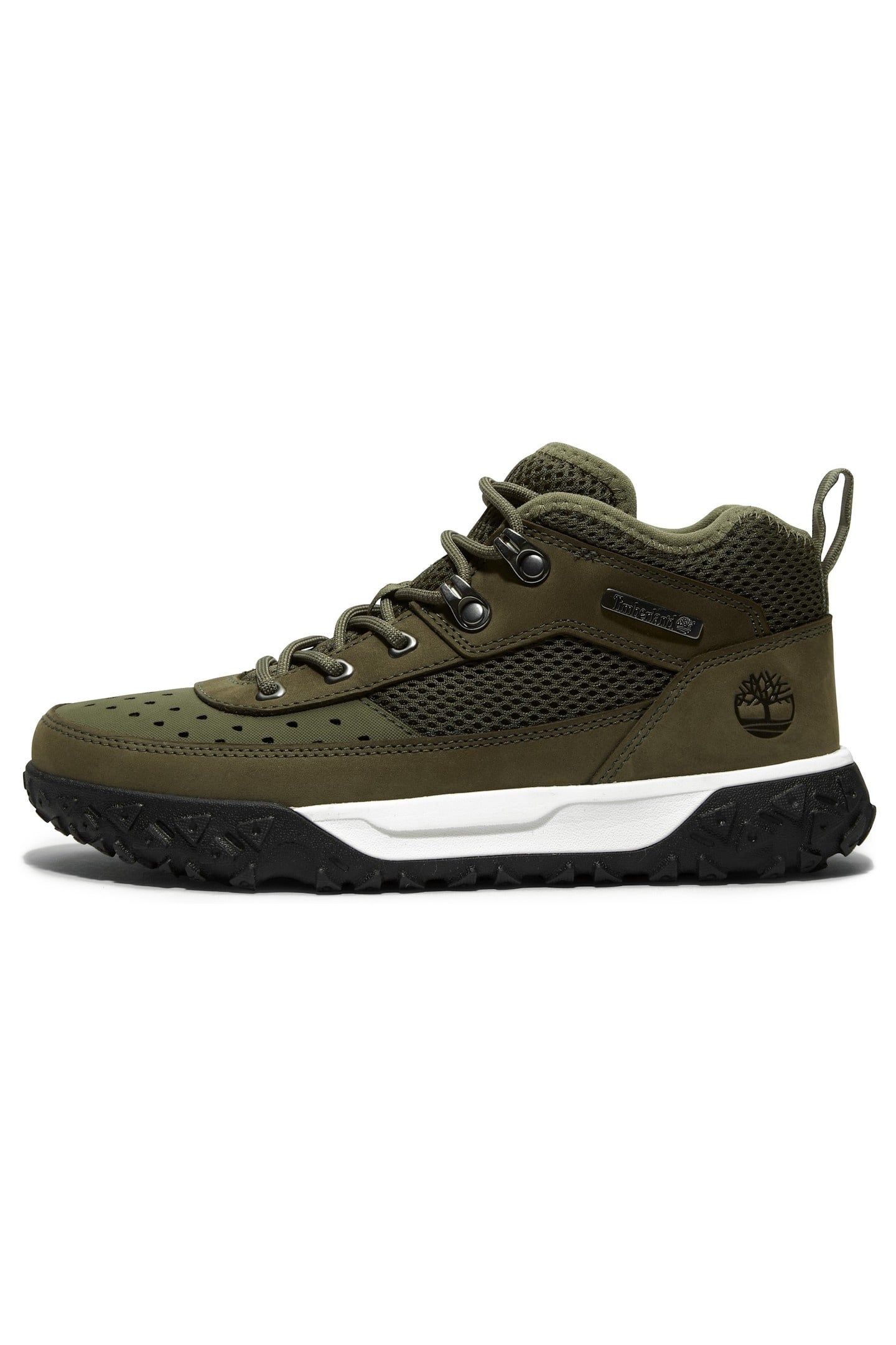 MID LACE UP SNEAKER LEAF GREEN 6