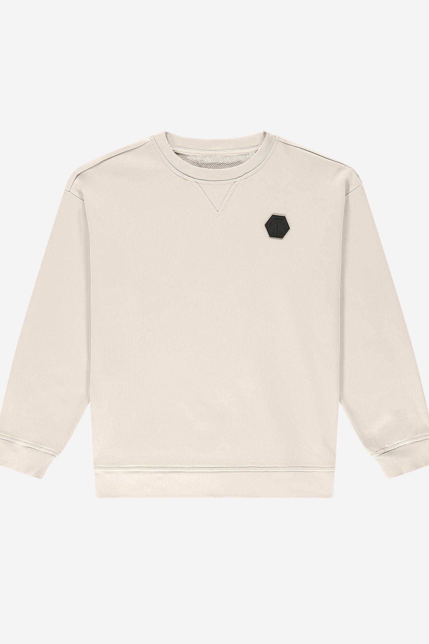 ICON OVERSIZED SWEATSHIRT WOOD ASH 1
