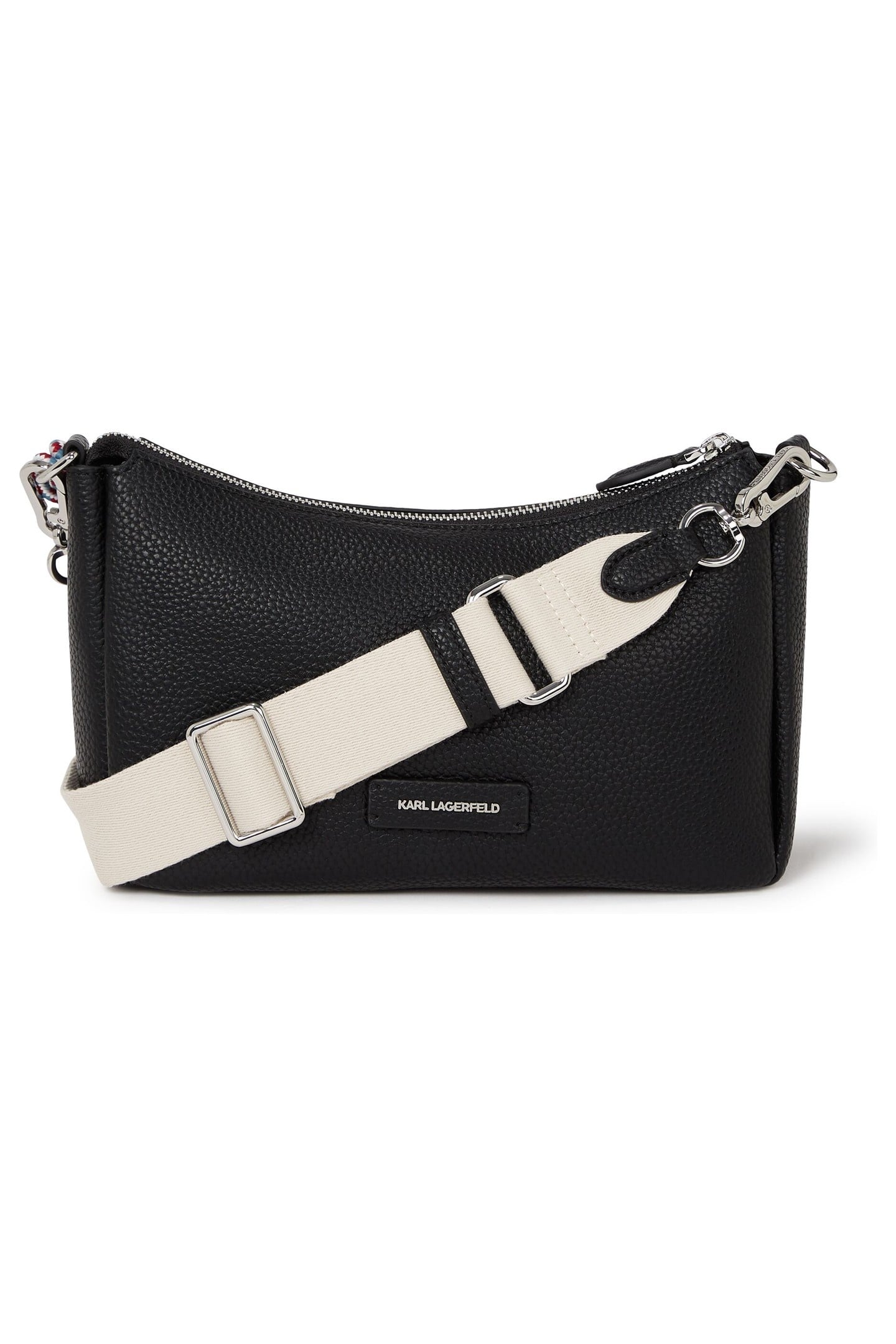 IKON PEBBLE SMALL SHOULDER BAG BLACK 2