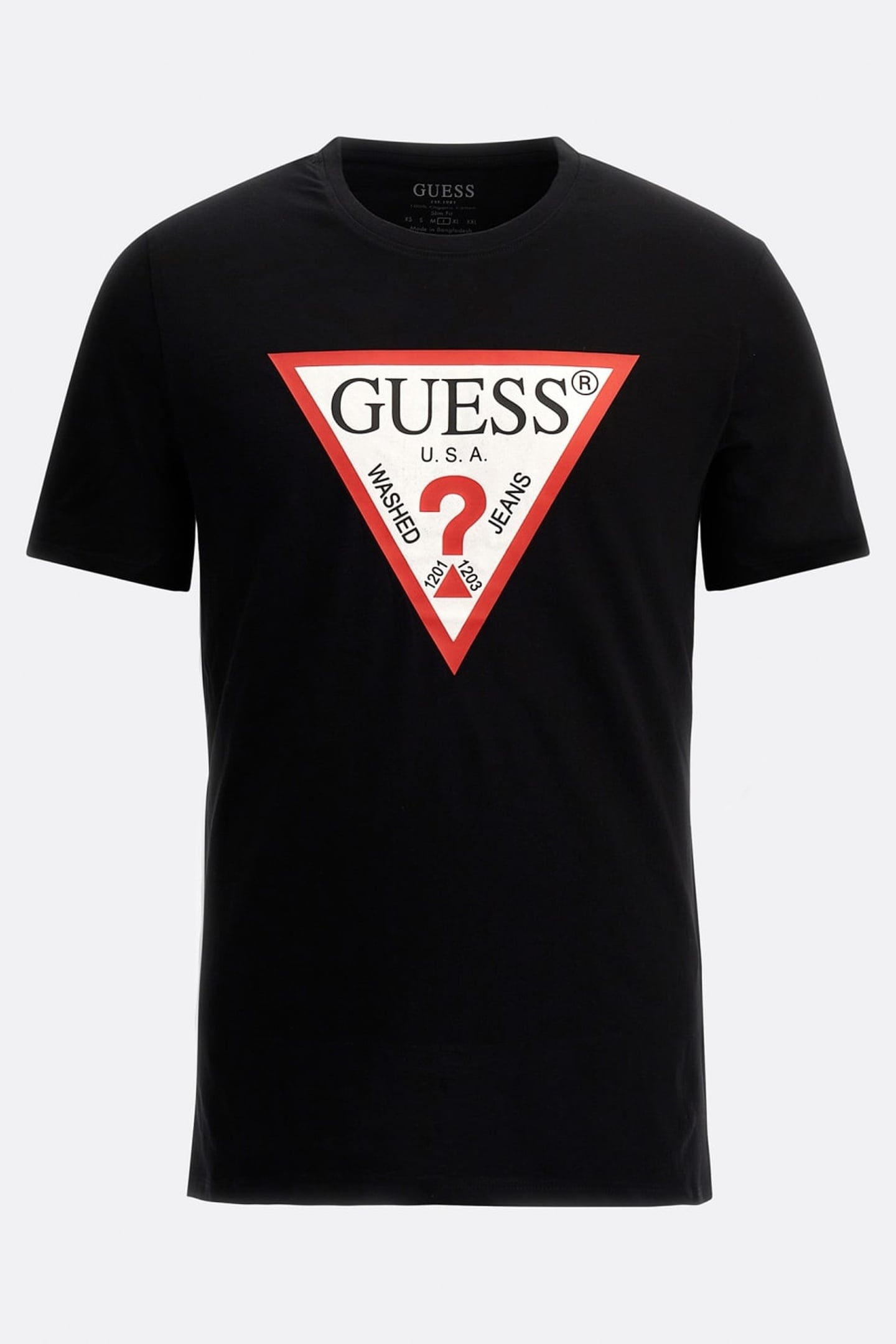GUESS ECO CN SS ORIGINAL LOGO JET BLACK A996 4
