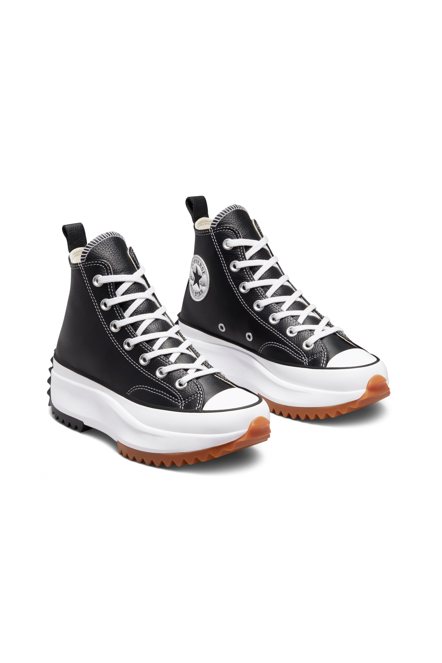 UNISEX RUN STAR HIKE HI BLACK/WHITE/GUM 3