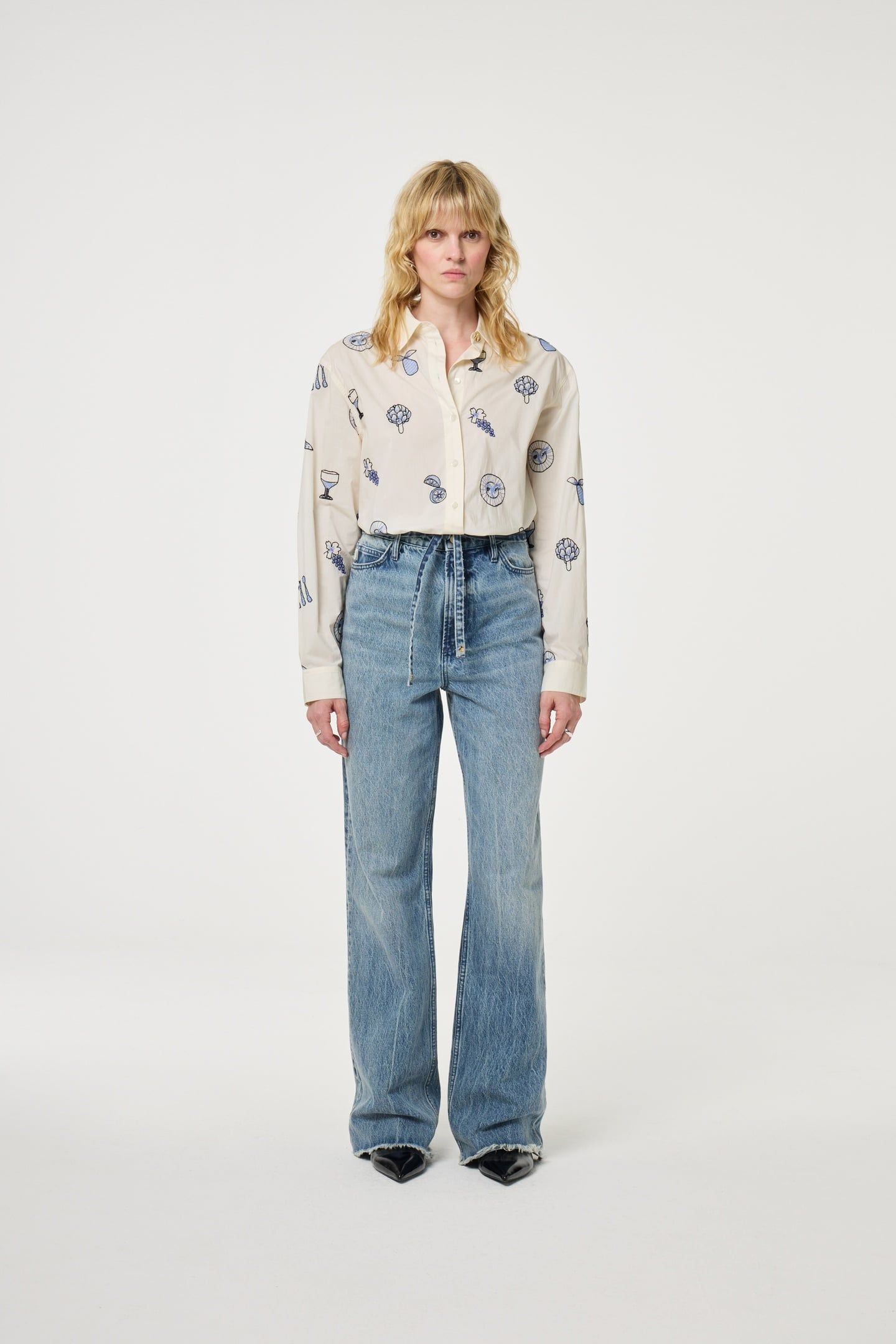 ZOE BOYFRIEND JEANS MID BLUE 1