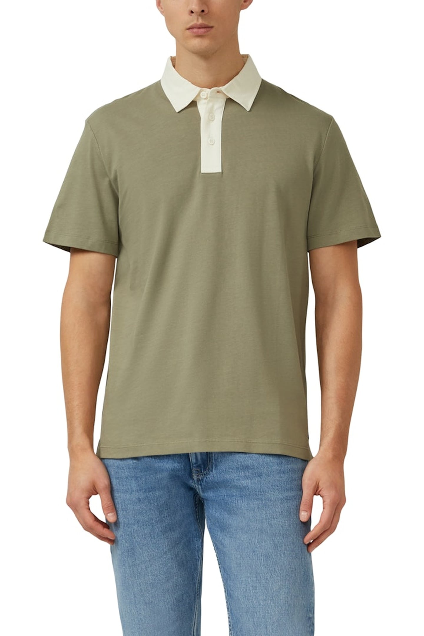 S.OLIVER POLOSHIRTS ARMY GREEN 3
