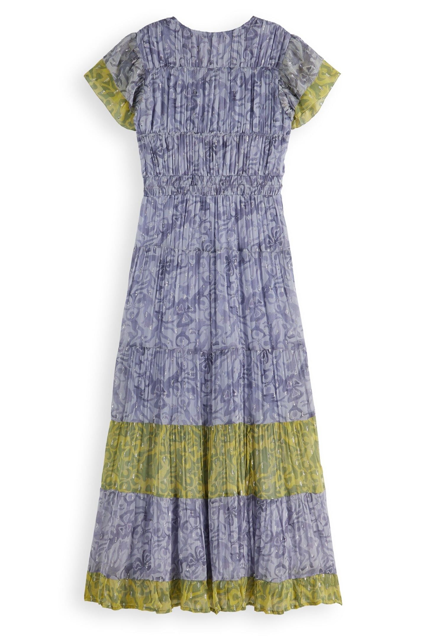 GATHERED MAXI DRESS DANCER LAVENDER 4