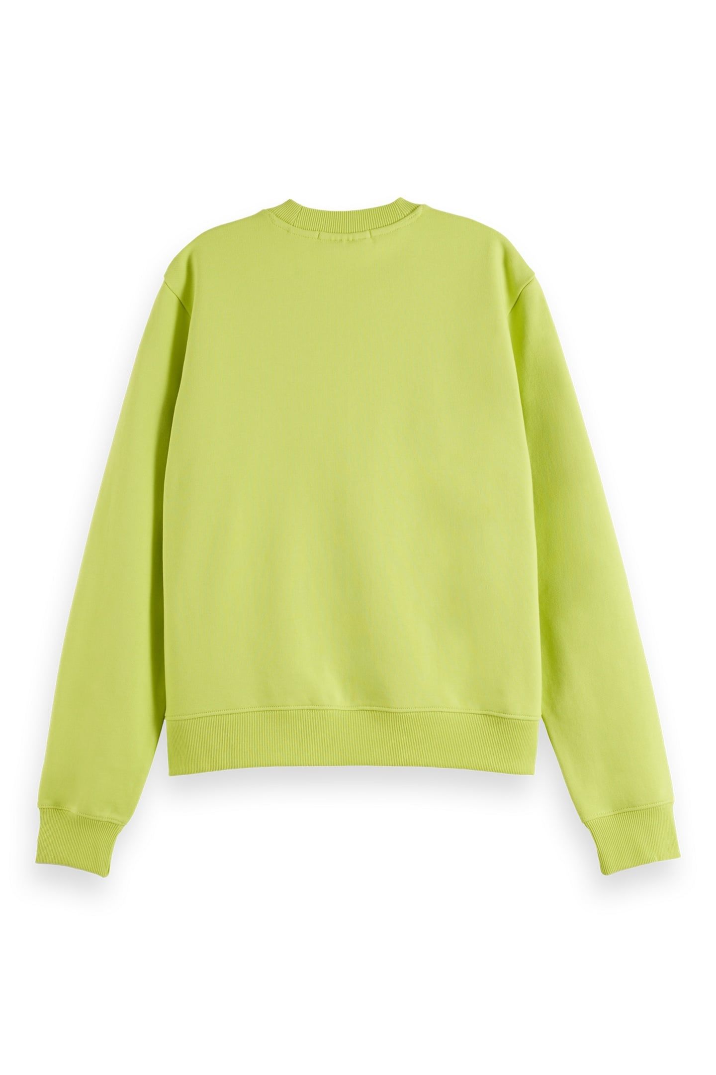 REGULAR FIT SWEATSHIRT WITH CHEST ARTWORK GREEN GLOW 5