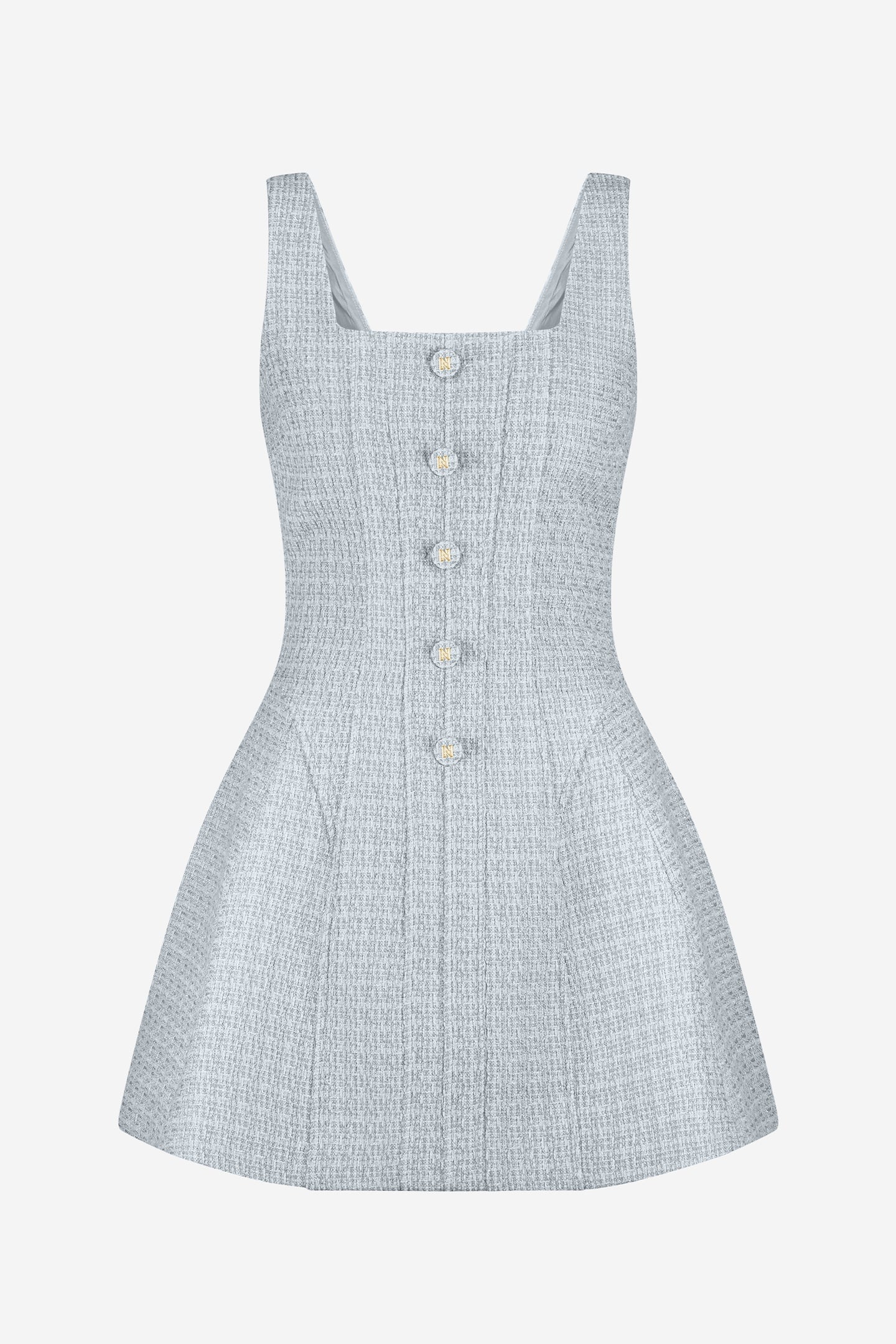 KLINE DRESS TEAL BLUE 2