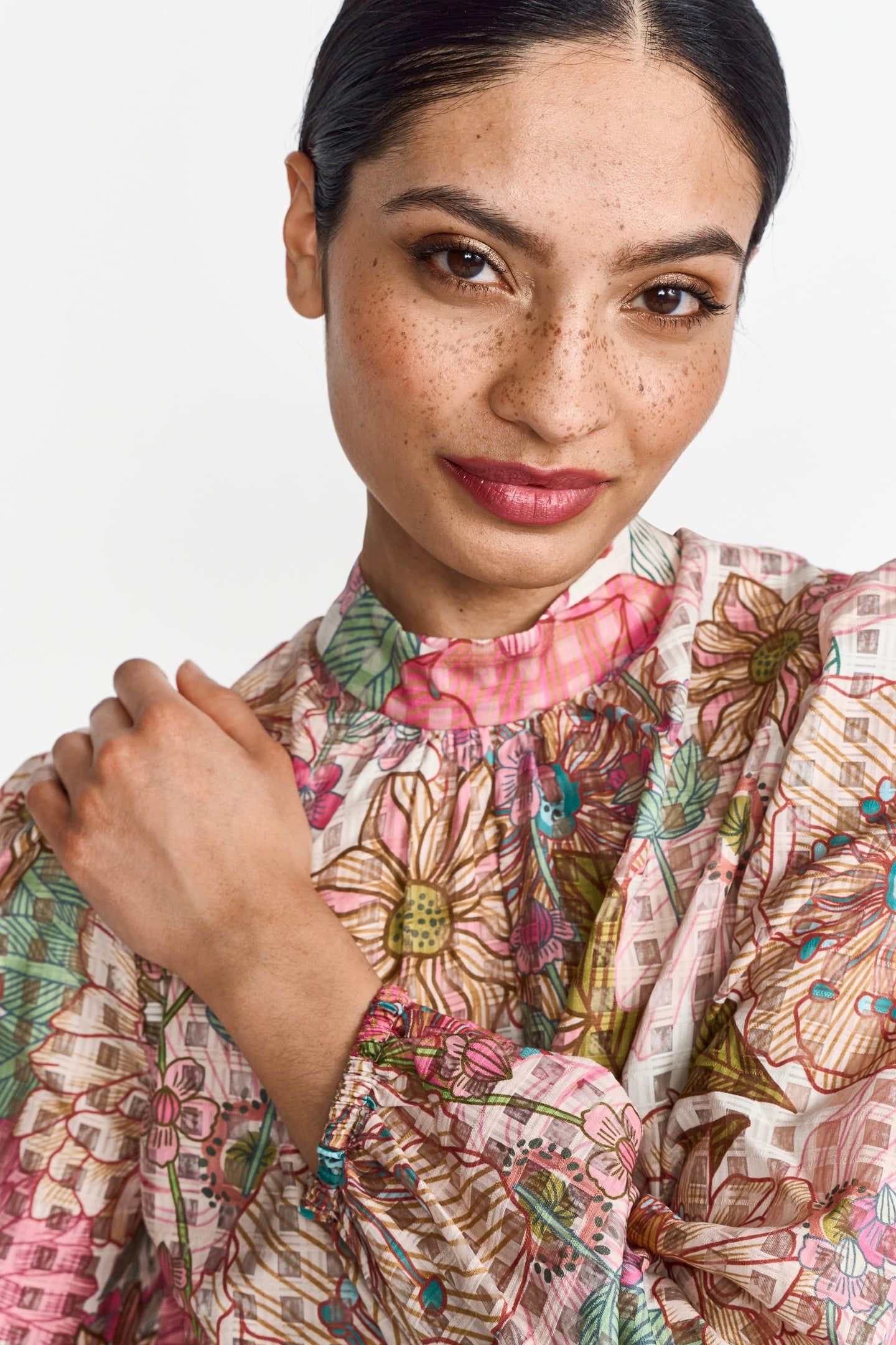 PRINTED BLOUSE SPRING BLUSH 5