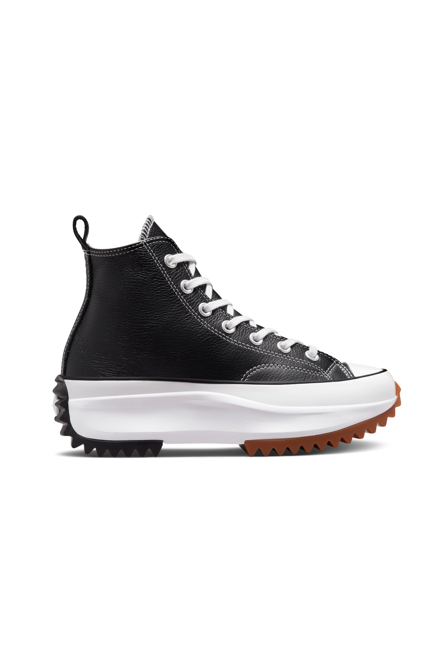 UNISEX RUN STAR HIKE HI BLACK/WHITE/GUM 2