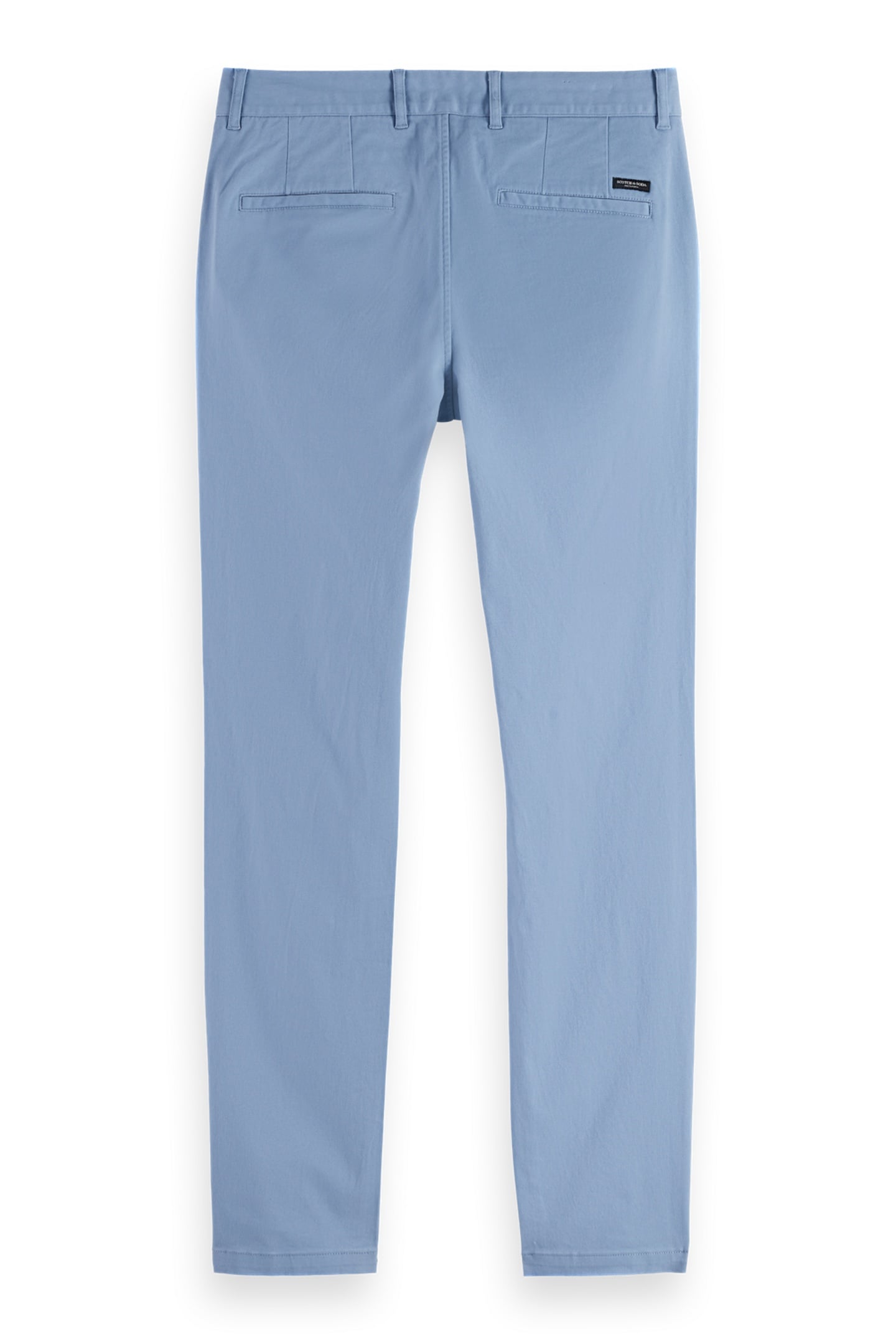 MOTT - WASHED COTTON BLEND CHINO FADED DENIM 2
