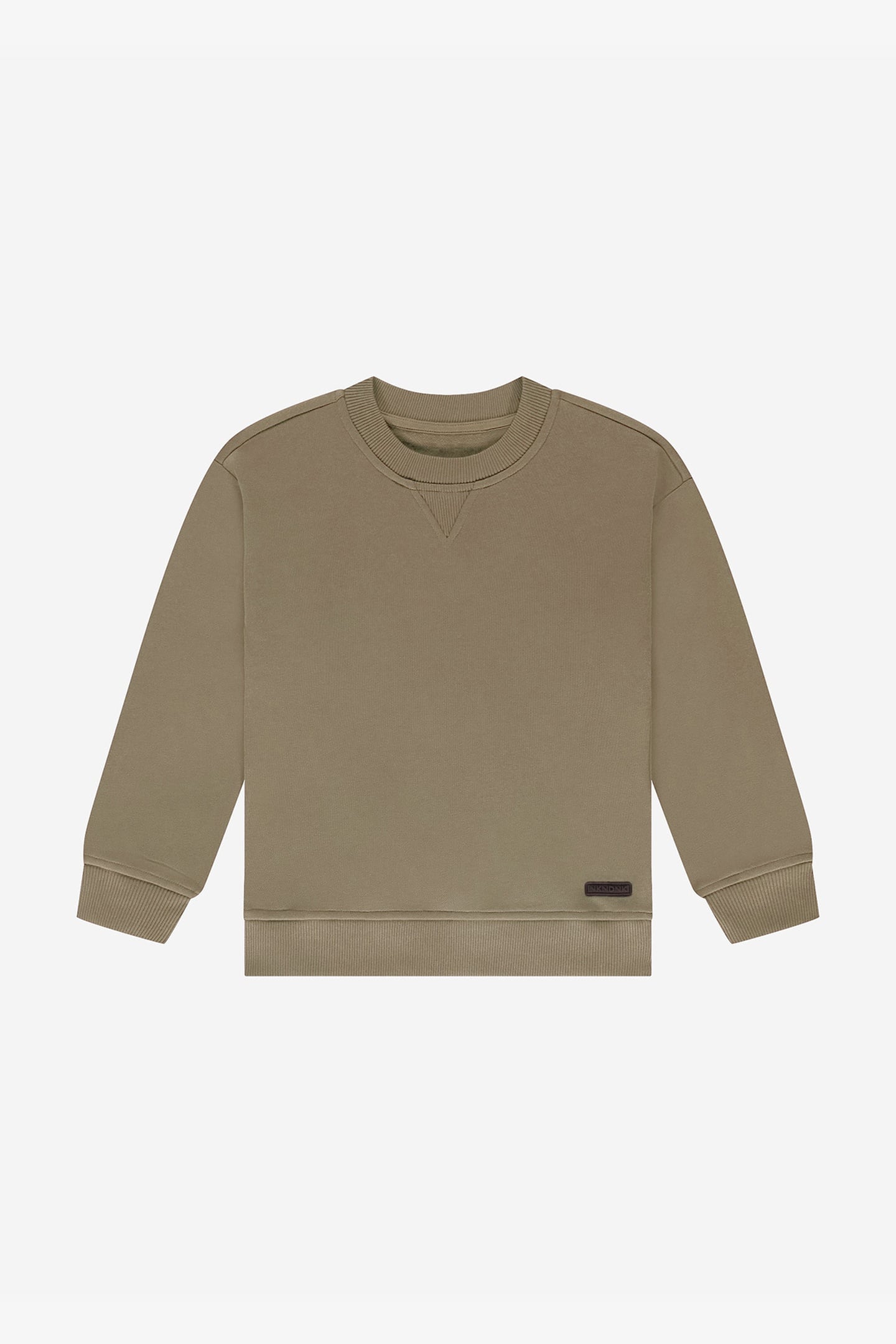 CRACKED SWEATSHIRT DARK HUMMUS 1