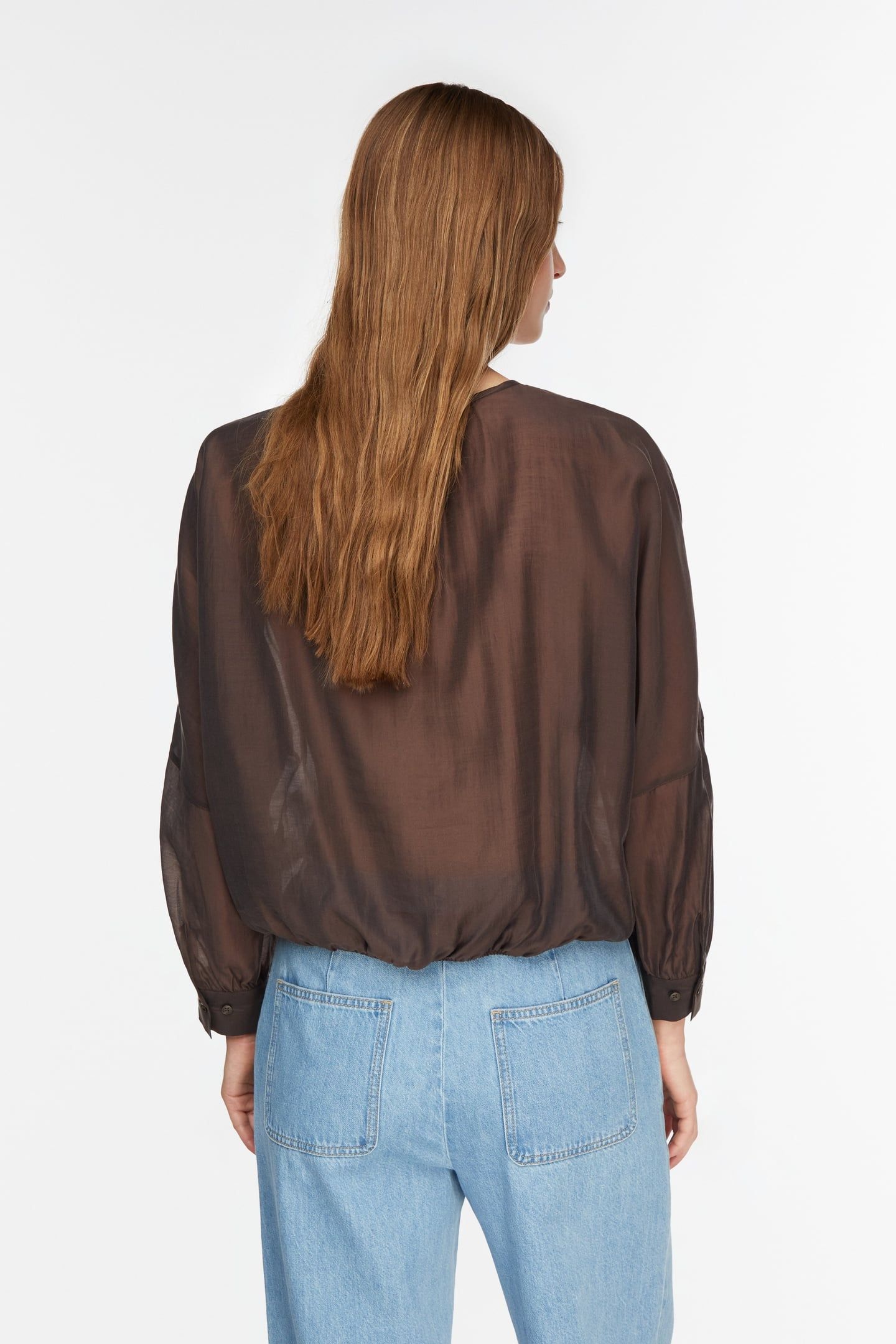 COMMA BLOUSES BROWN 2