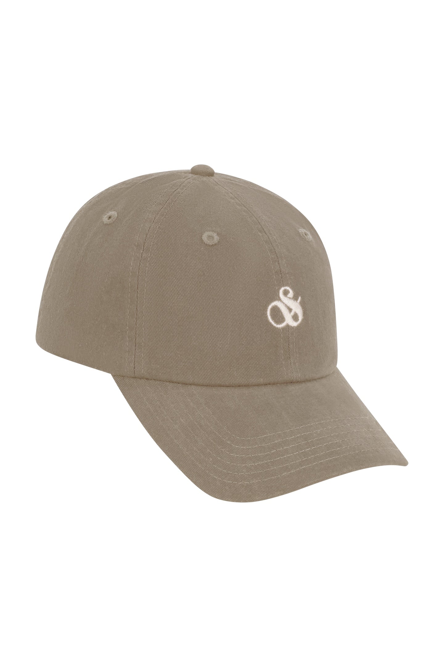 UNISEX S&S COTTON ADJ CAP TAUPE 1