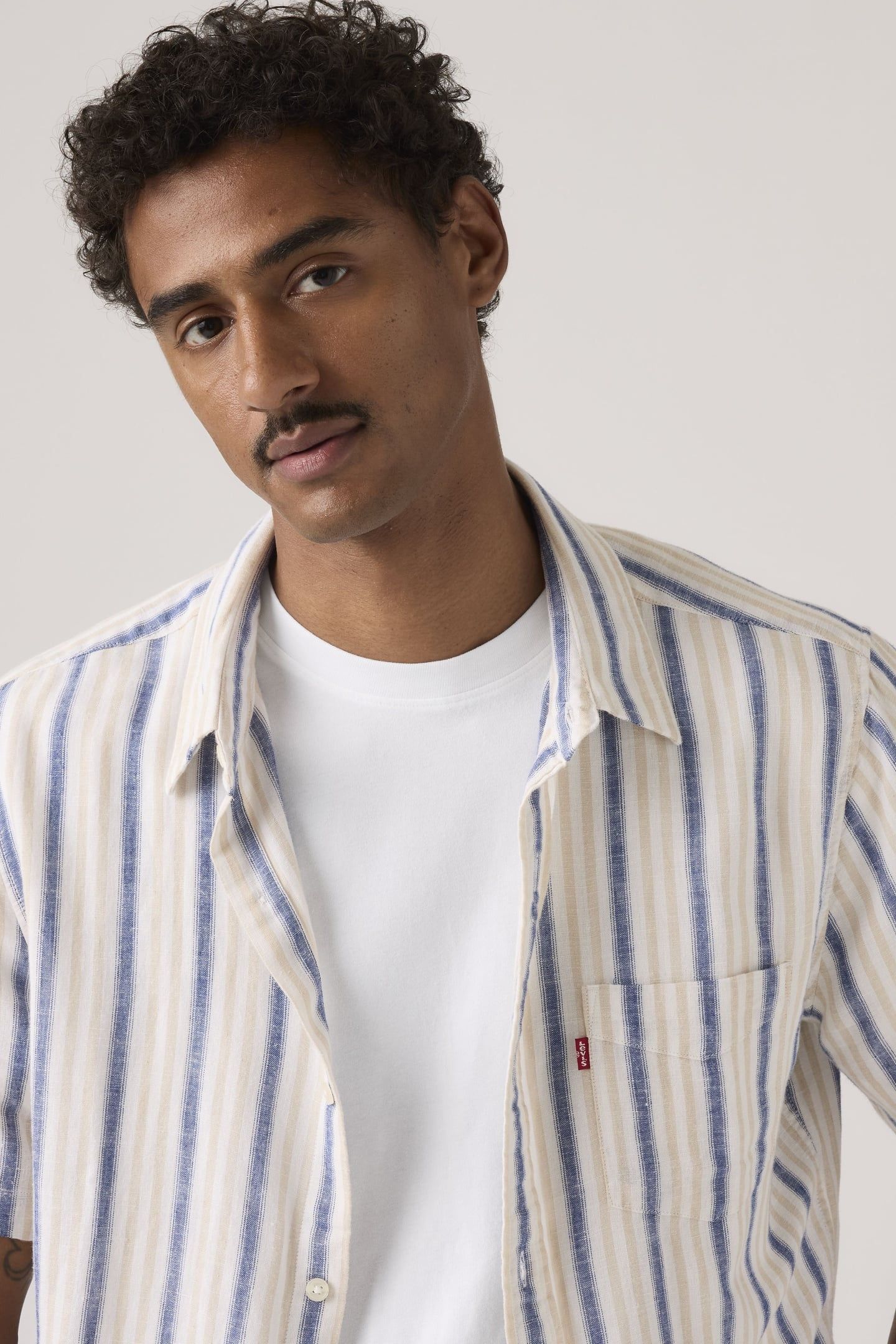 S/S SUNSET 1 PKT STANDRD GIO STRIPE CEME 5