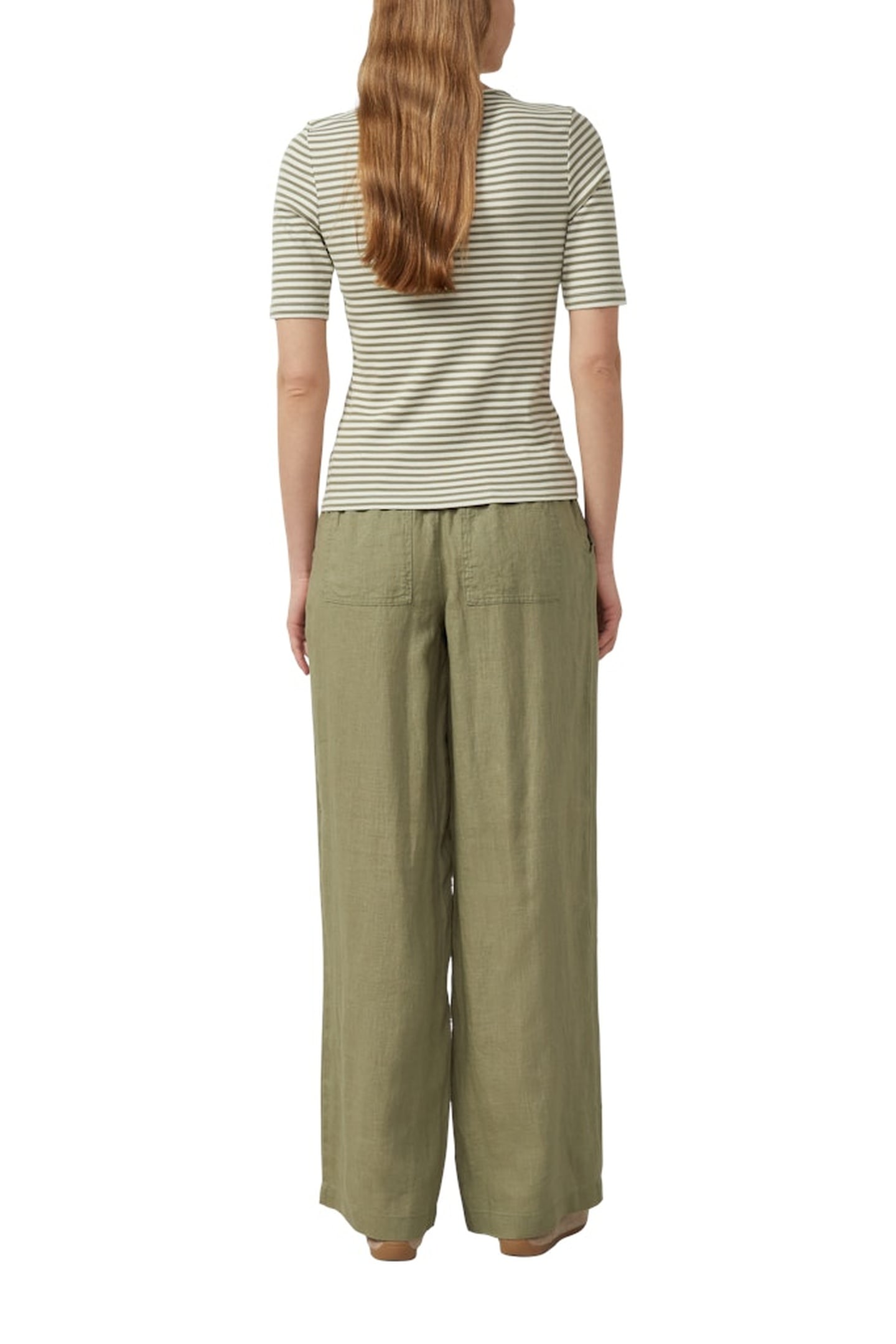 S.OLIVER T-SHIRTS ARMY GREEN 5