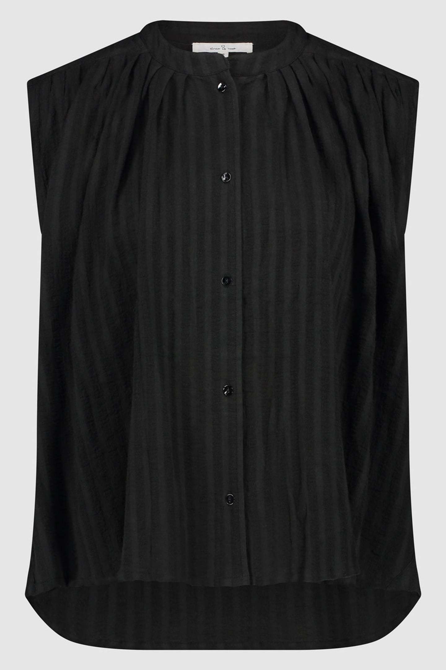 AMELIA BLOUSE REAL BLACK 1