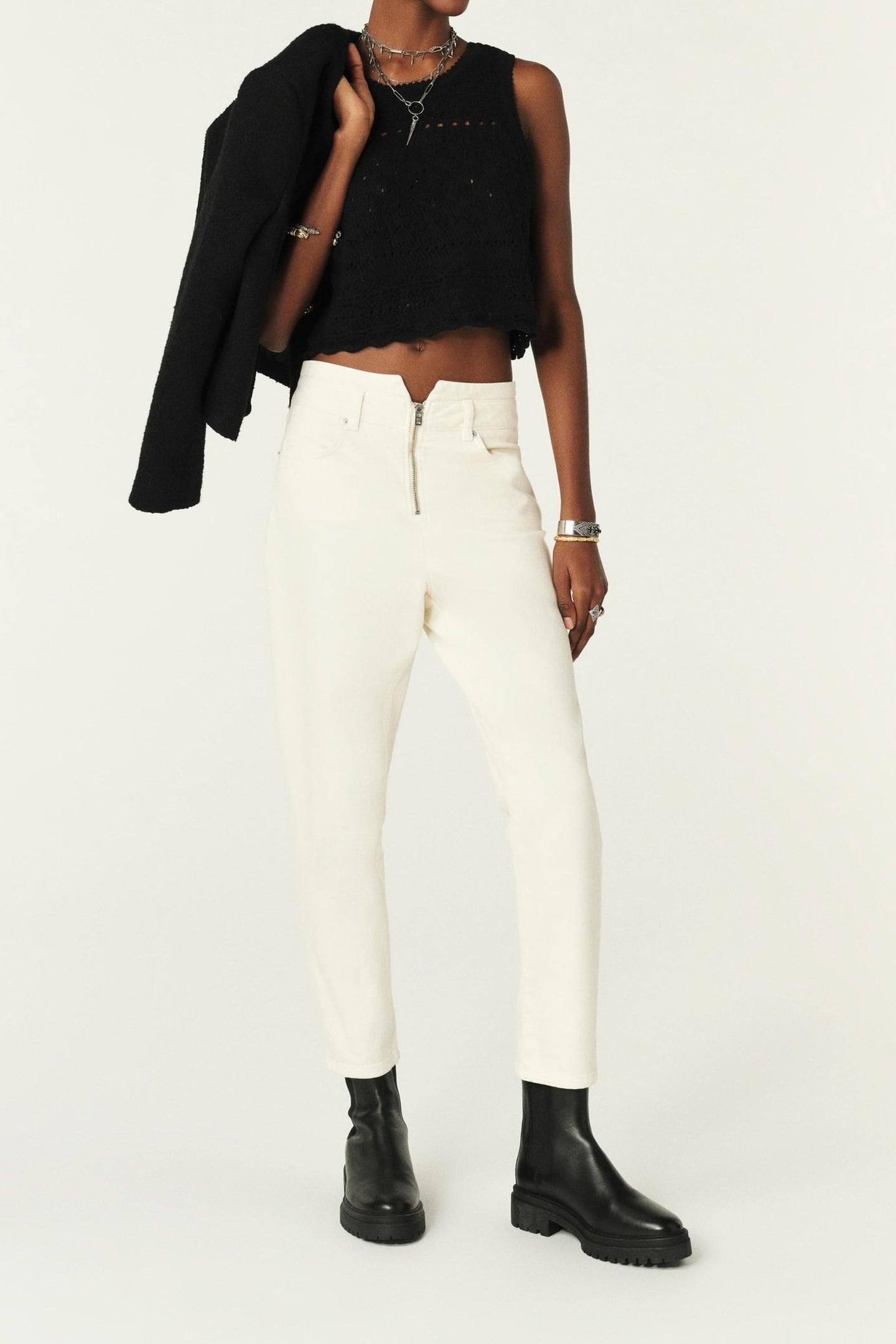 JEANS INZO ECRU 4