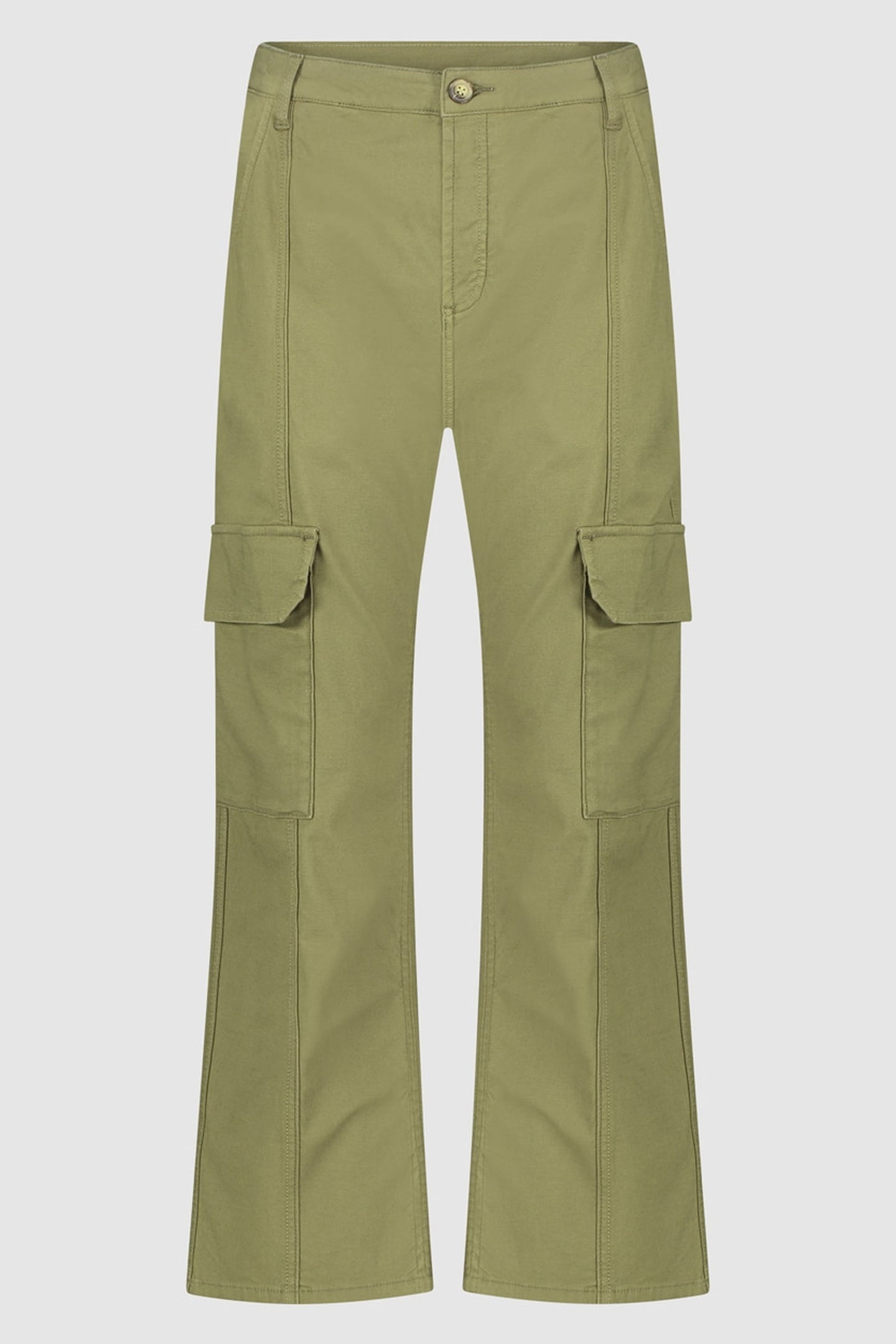ELLY PANTS MILITARY GREEN 2