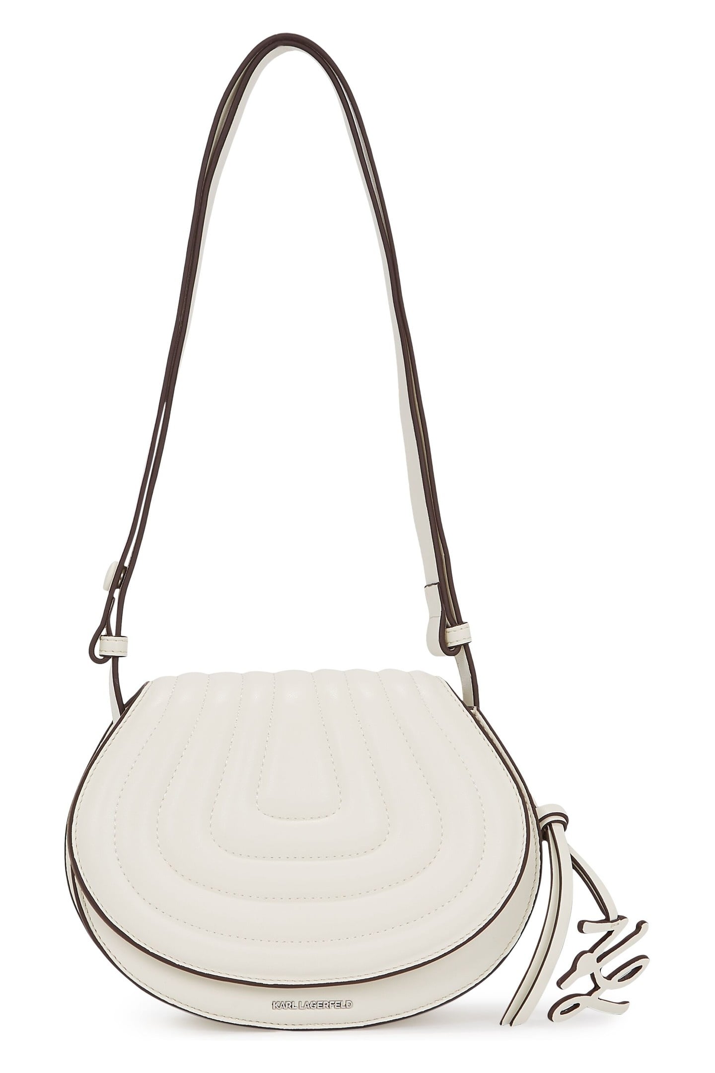 K/WELLEN SADDLE CROSSBODY OFF WHITE 2
