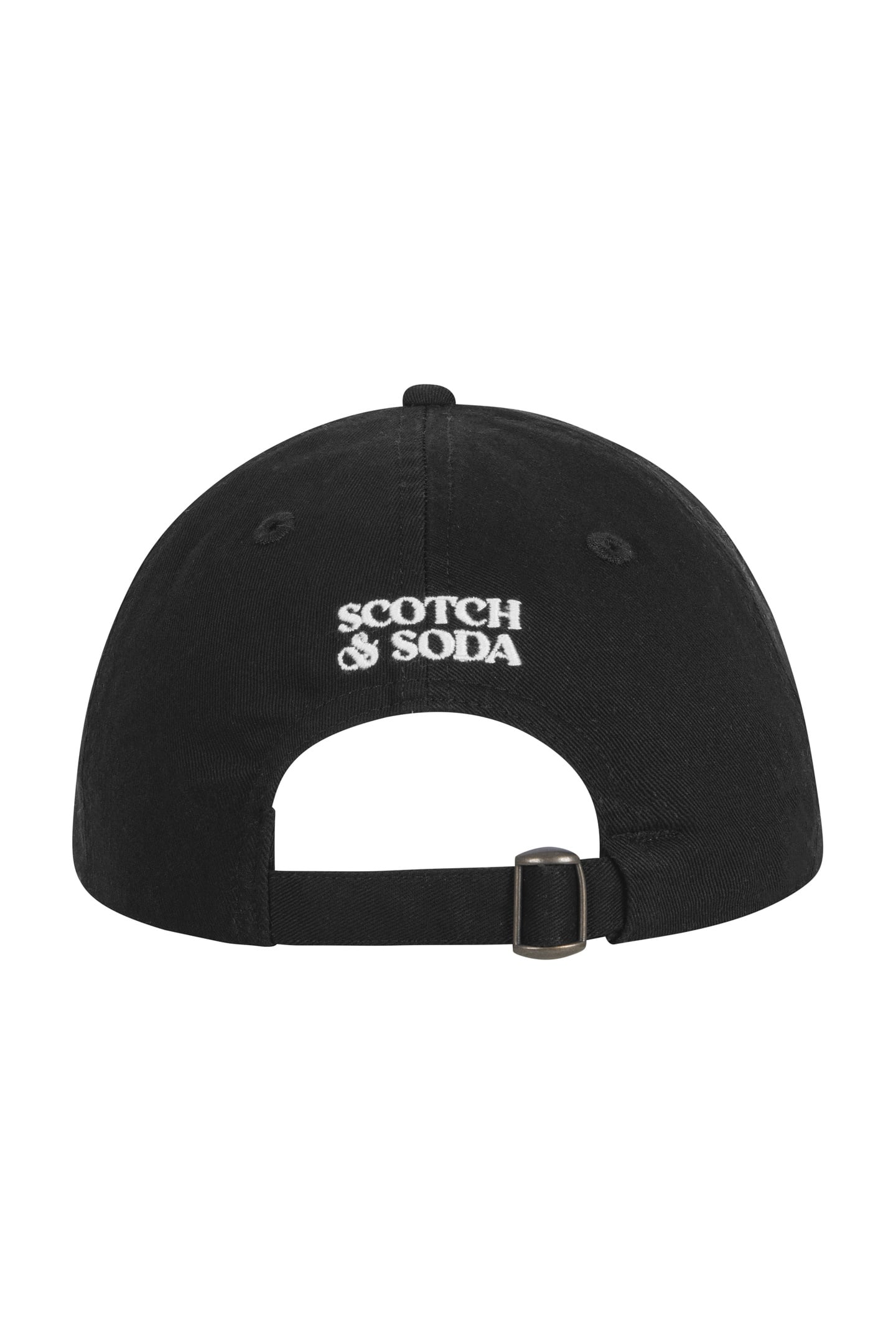 UNISEX S&S COTTON ADJ CAP BLACK 3