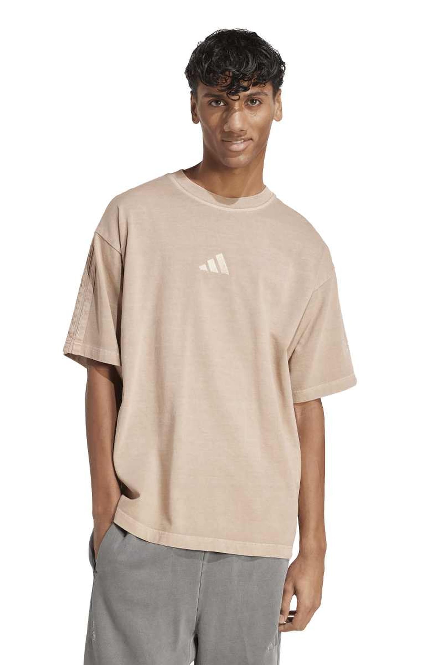 UNISEX SPORTSWEAR ALL SZN WASHED T-SHIRT WARM SANDSTONE 1
