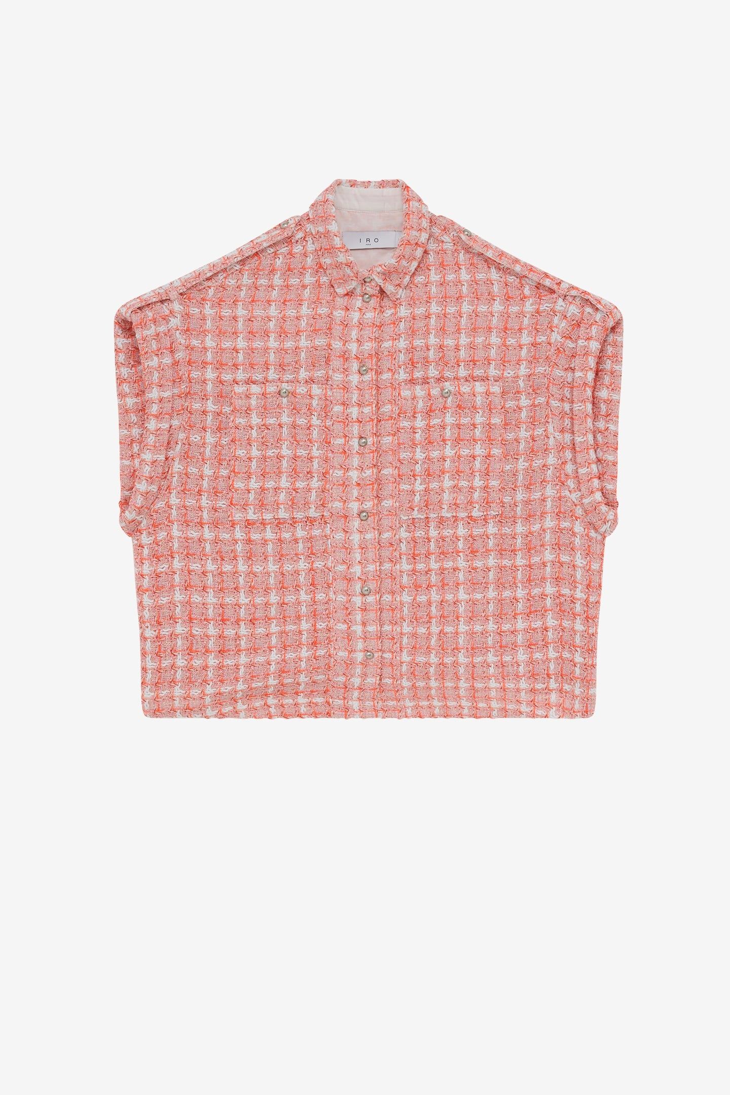 GILSA OVERSHIRT PINK/ORANGE 2