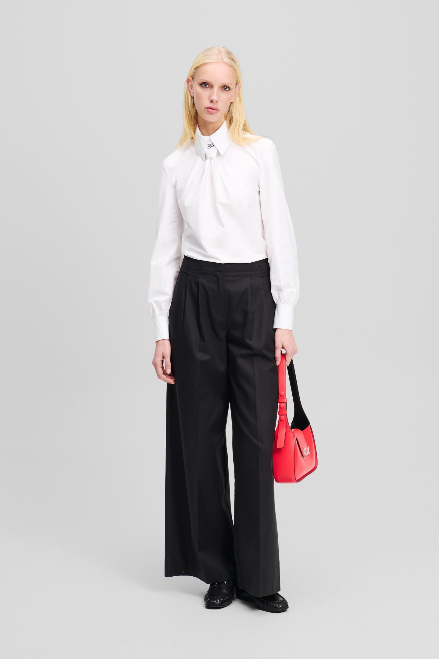 TIE BLOUSE WHITE 2