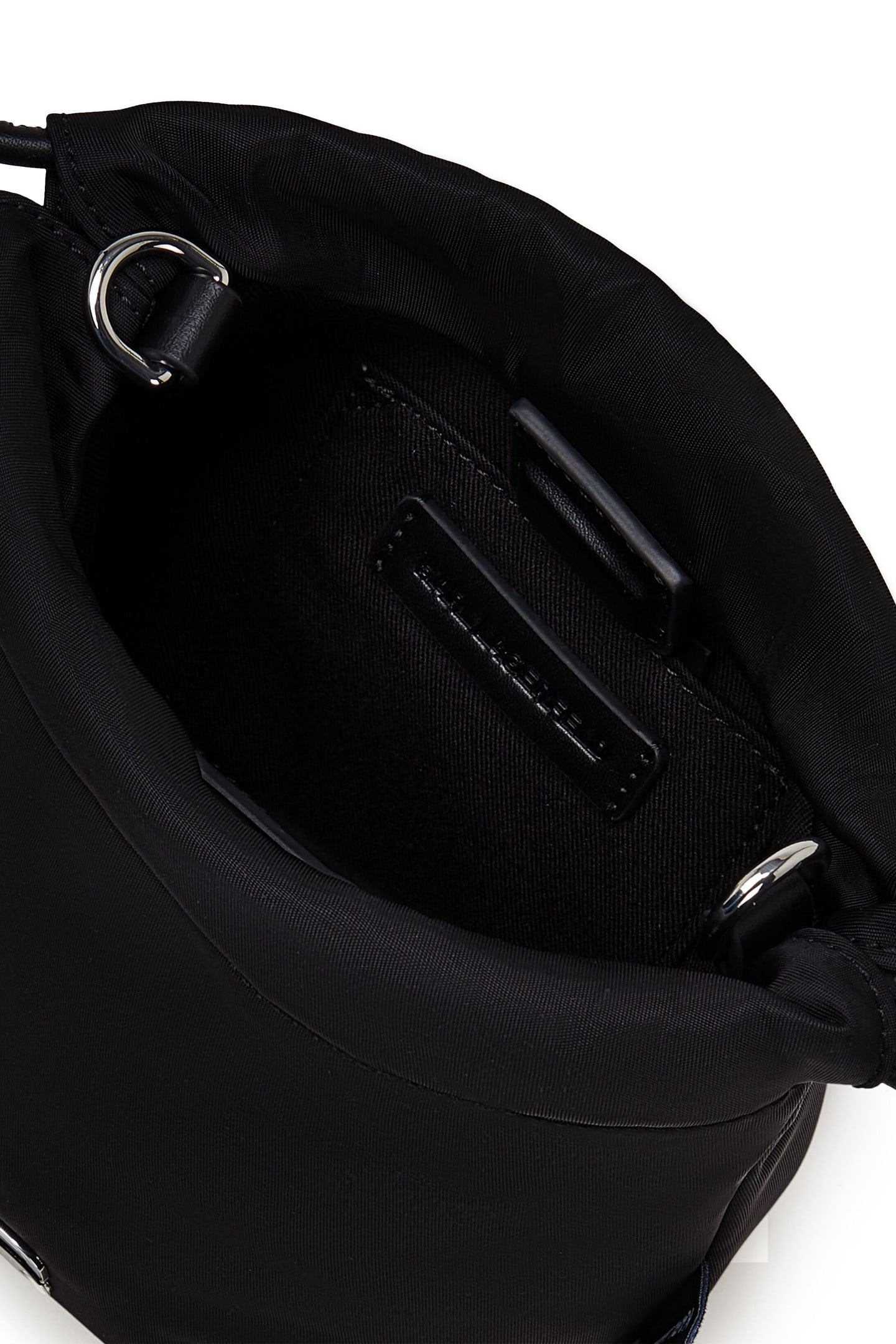 IKON NYLON SMALL BUCKET BAG BLACK 5