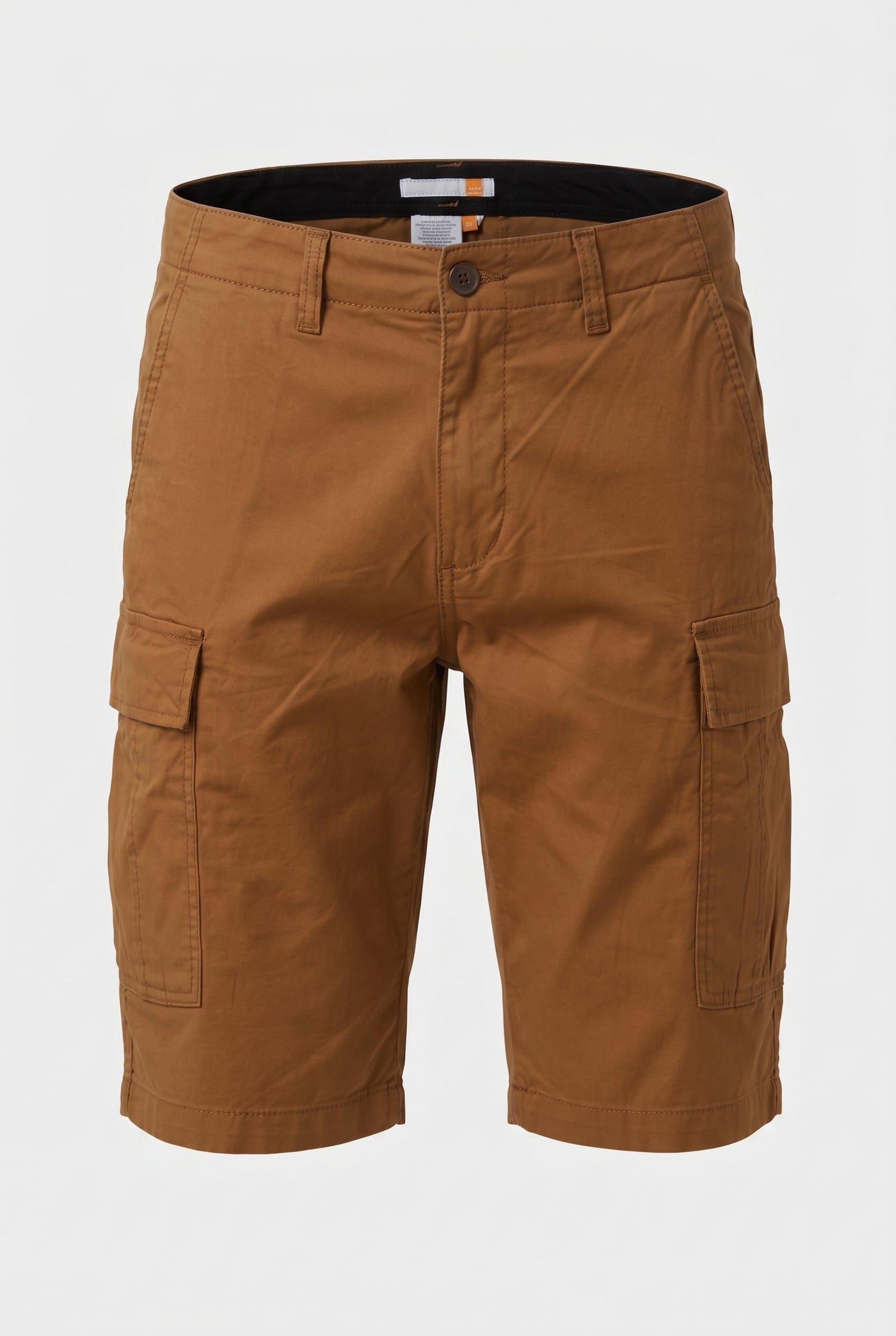 TWILL CARGO SHORT DARK BROWN 4