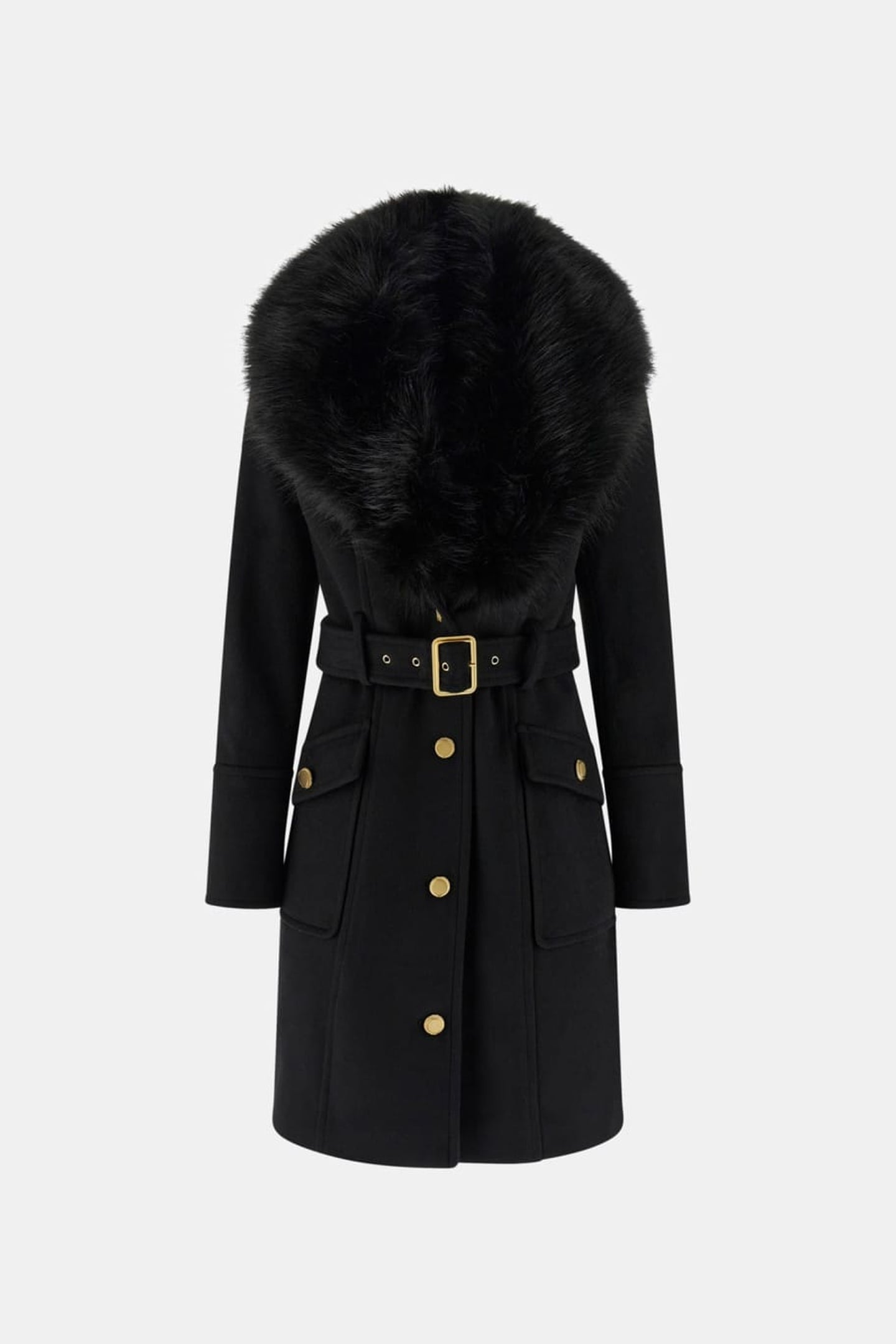 NEW ALICE COAT JET BLACK A996 8