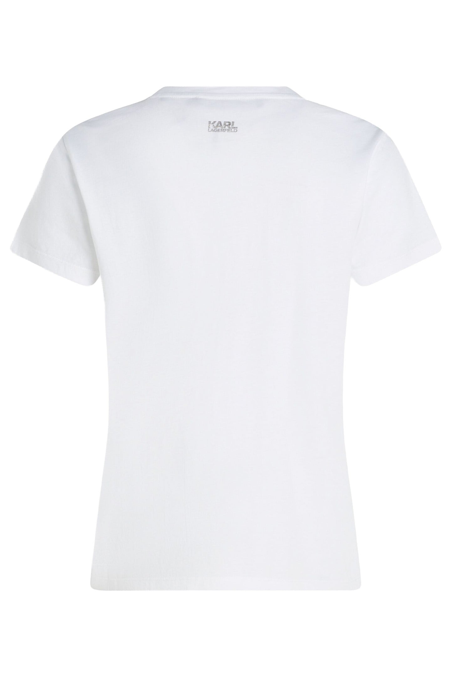 STACK PARIS FOIL PRINT T-SHIRT WHITE 2