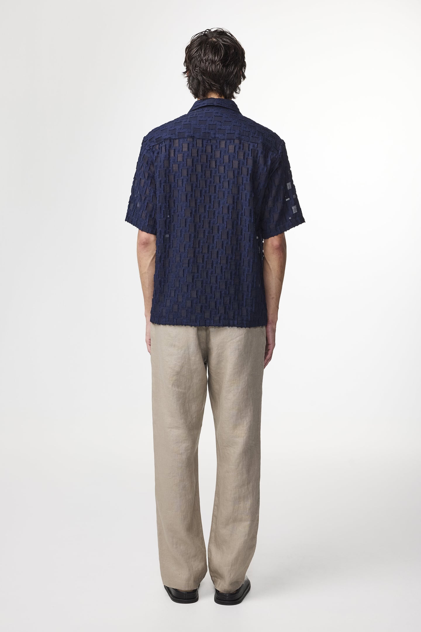 FREDDY SS NO PKT 5025 SHORT SLEEVE NAVY BLUE 3