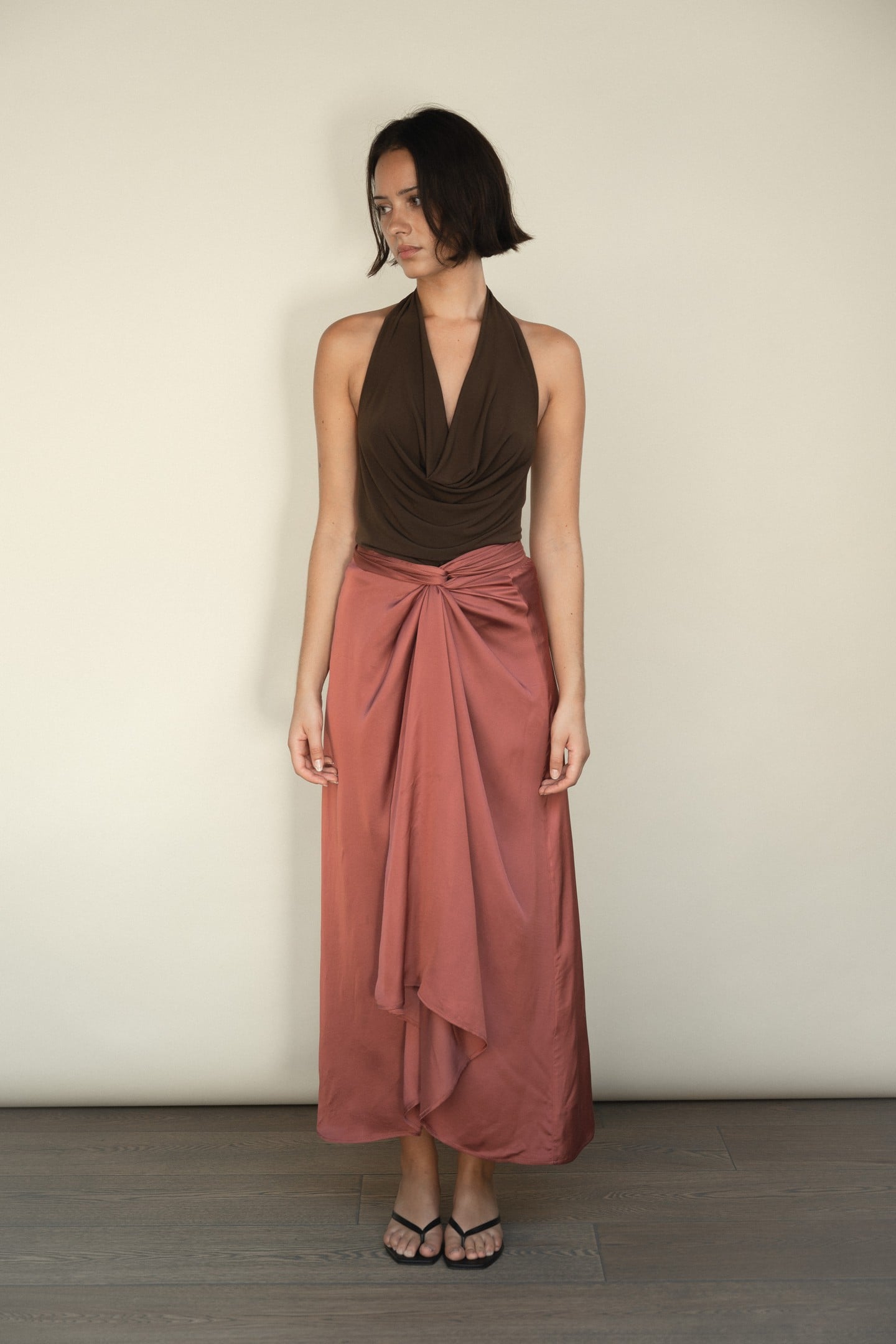 ZINNIA SKIRT ALMOND 3