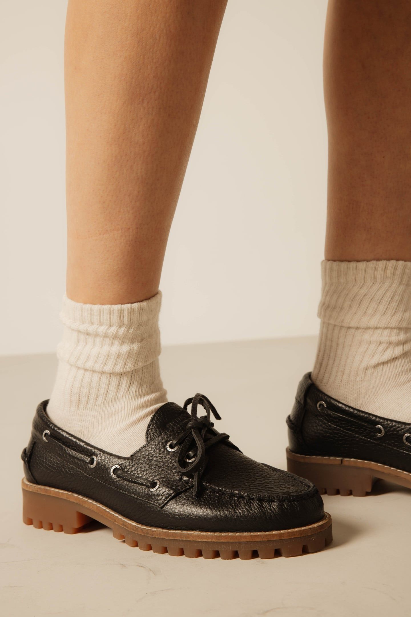 SIE-NNA LOW SHOE BLACK/GUM 6
