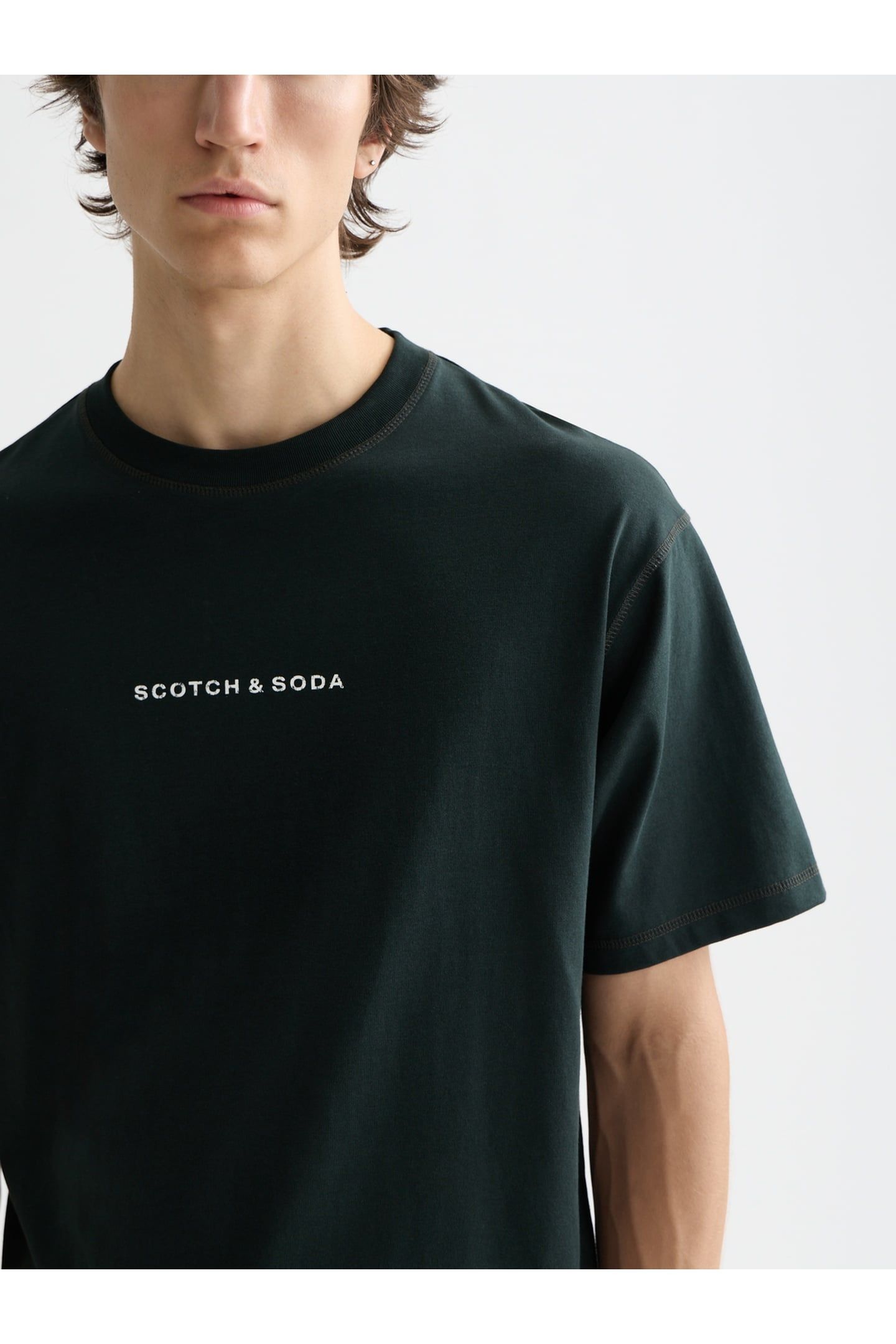 LOGO FRONT CHEST T-SHIRT GRACHTEN GREEN 7