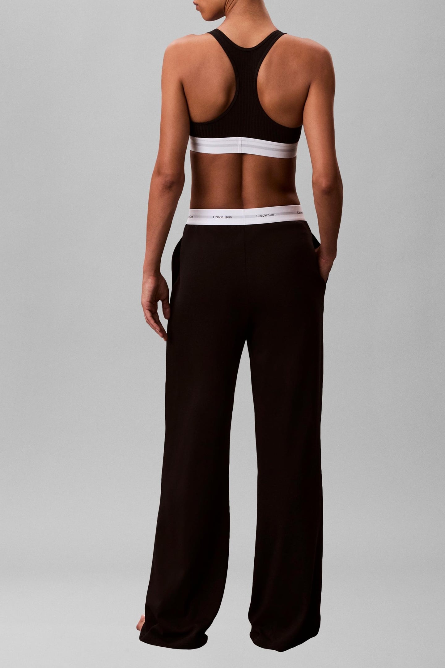 LOGO JERSEY PANT BLACK 2