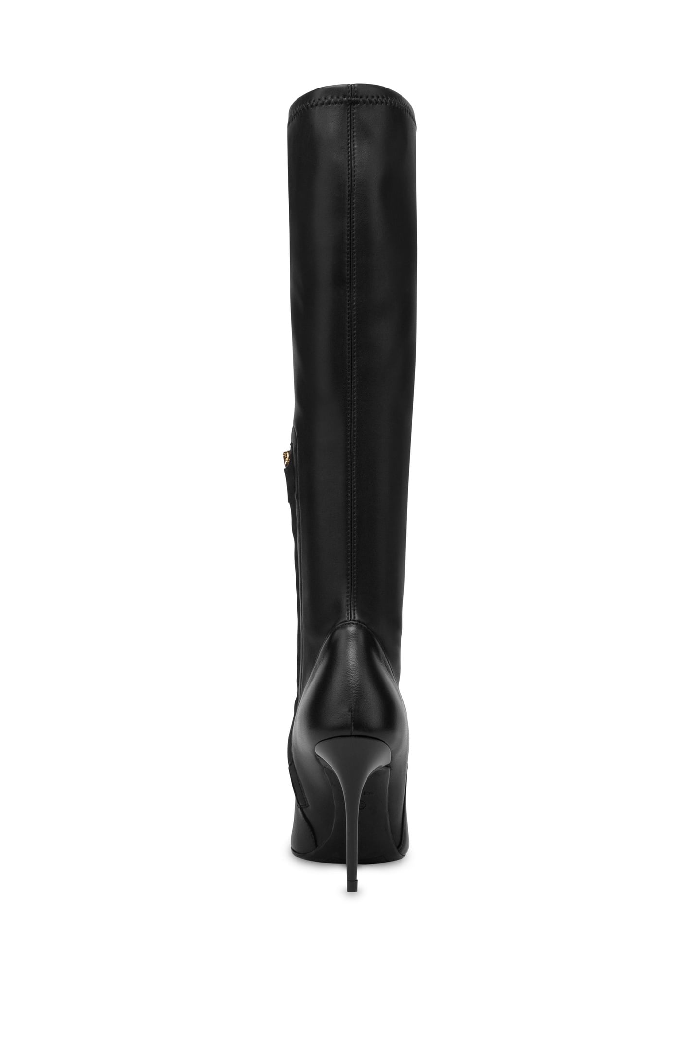 HEART STUD STRETCH BOOTS BLACK 4
