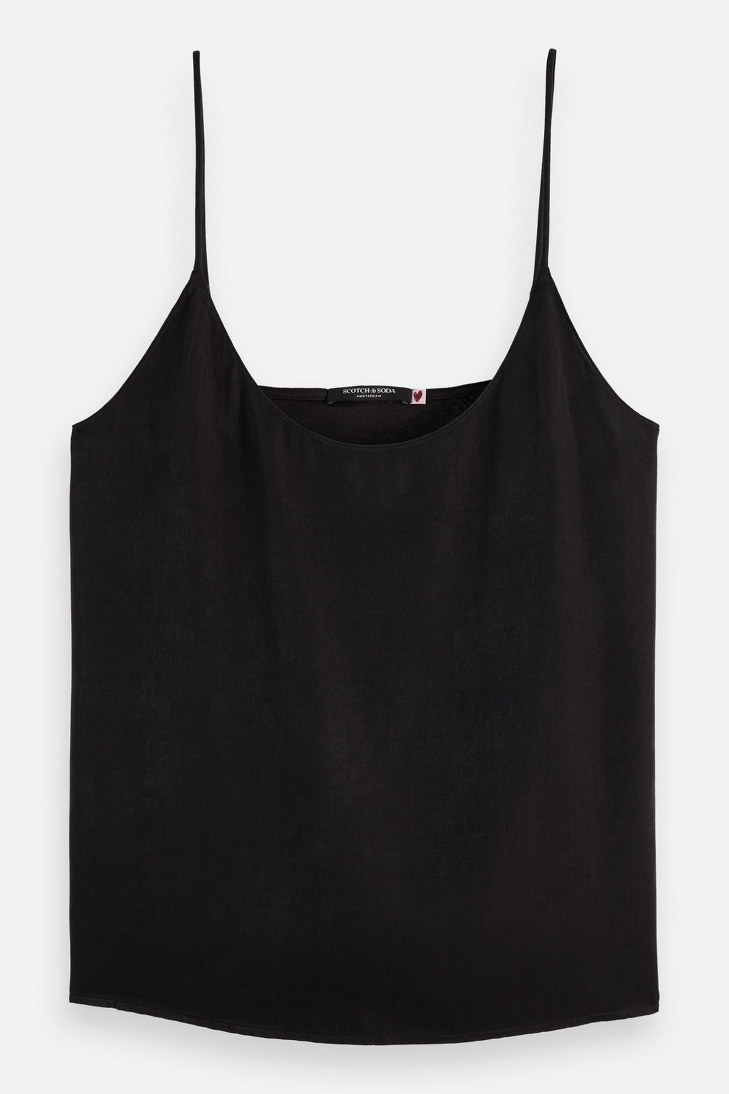 JERSEY WOVEN TANK BLACK 4
