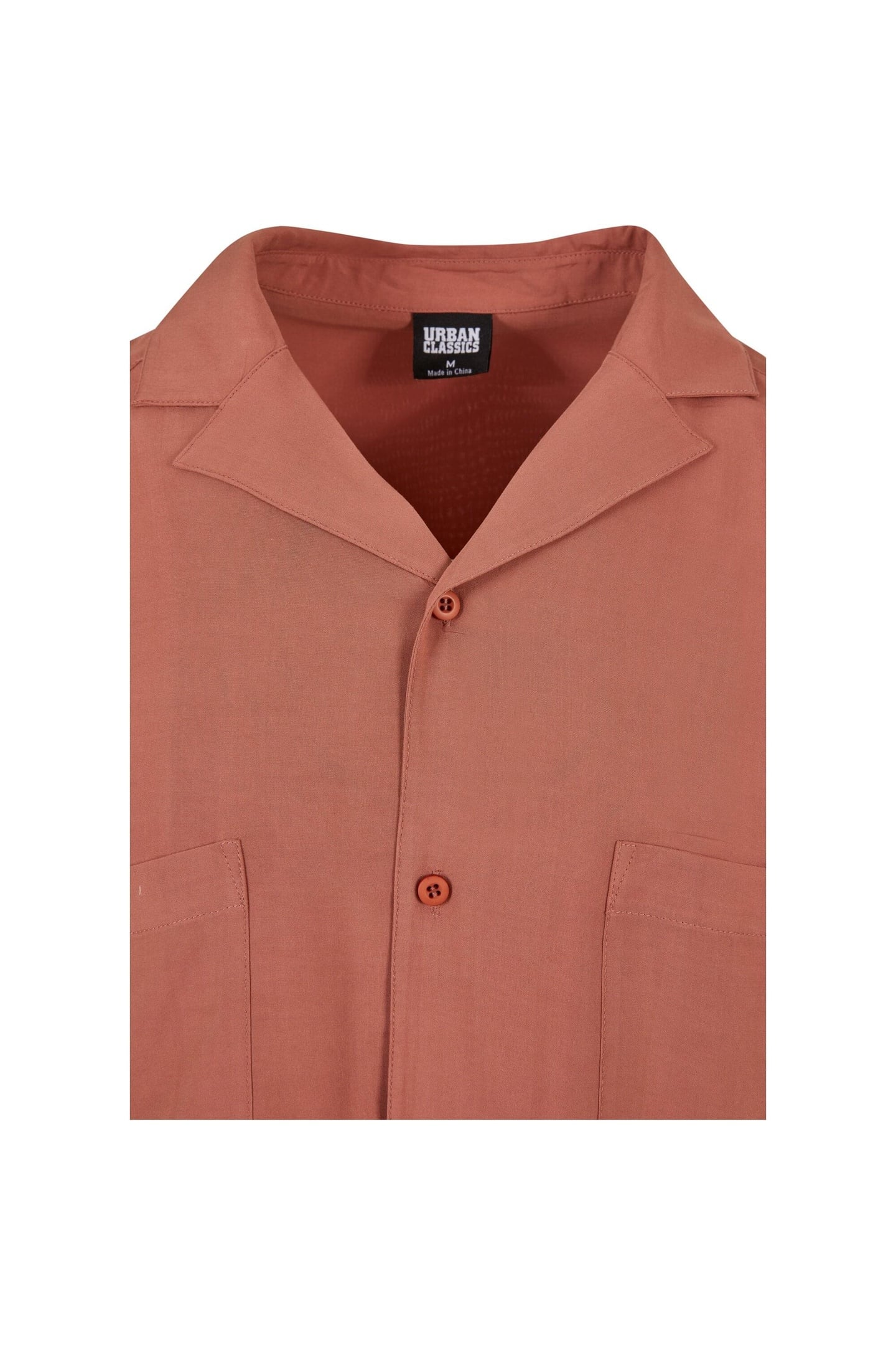 OVERSIZED RESORT SHIRT TERRACOTTA 3