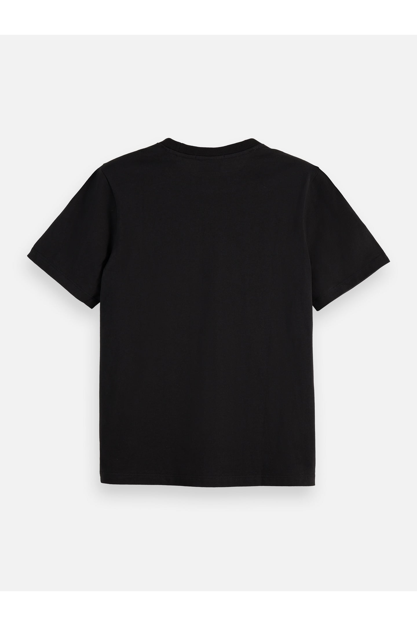 CHEST ARTWORK REGULAR T-SHIRT BLACK 5
