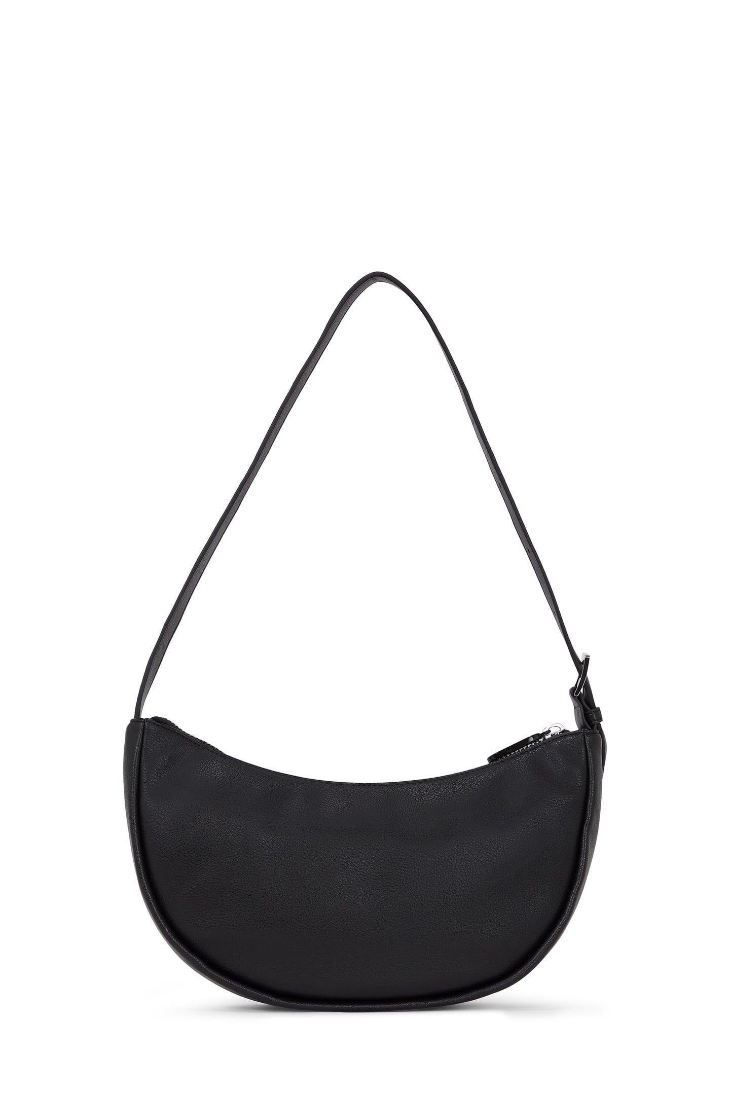 KLJ BOX LOGO SOFT HALFMOON BAG BLACK 2