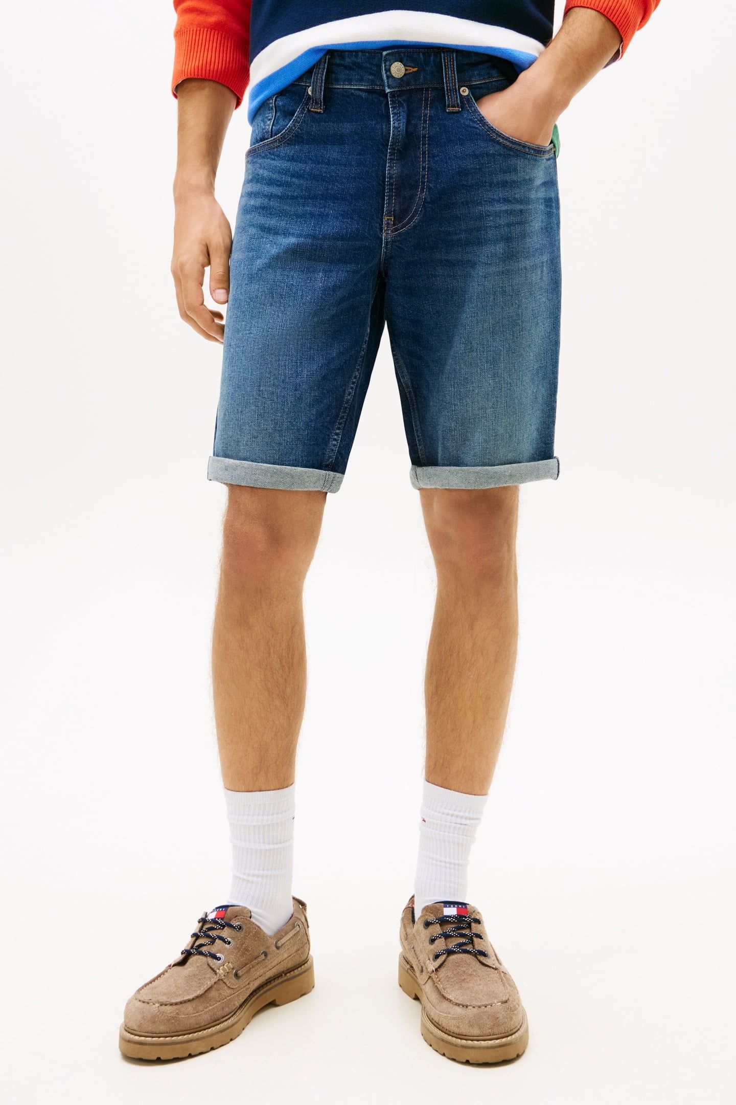 RONNIE SHORTS DENIM DARK 1