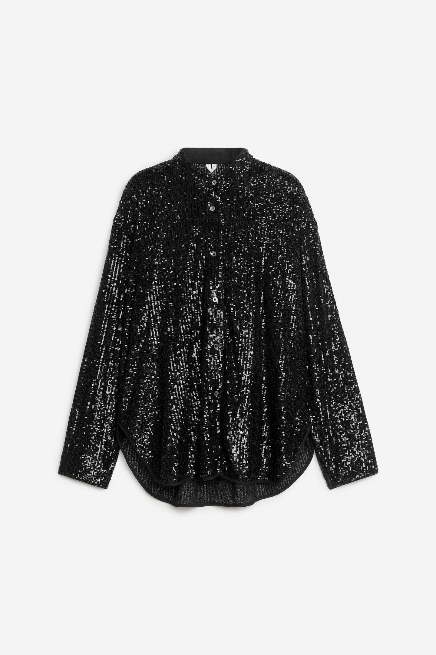 IA SEQUINS SHIRT BLACK 3