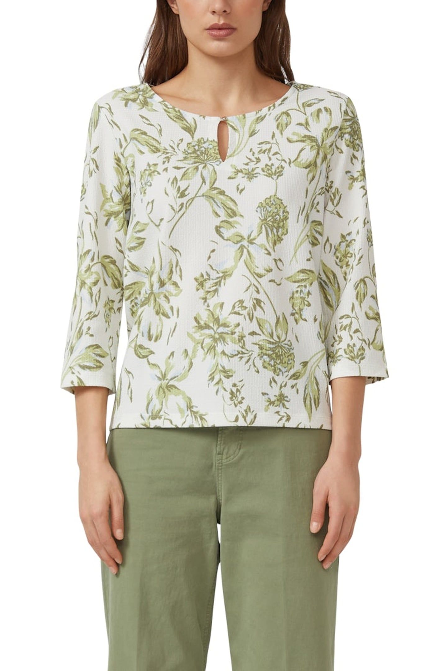 S.OLIVER T-SHIRTS OFFWHITE 1